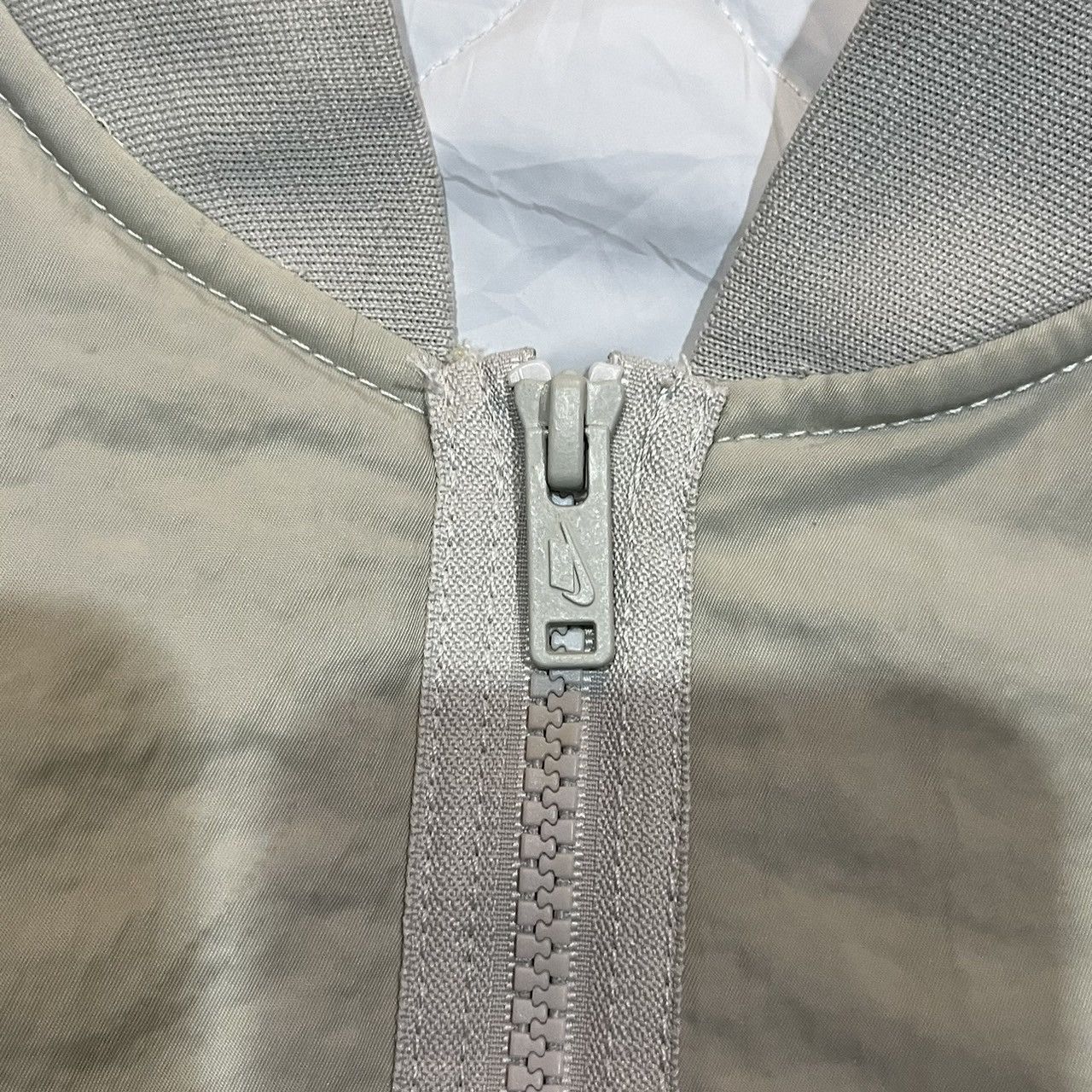 Nike Nike Sportswear Bomber Jacket Beige Size US XL / EU 56 / 4 - 12 Thumbnail