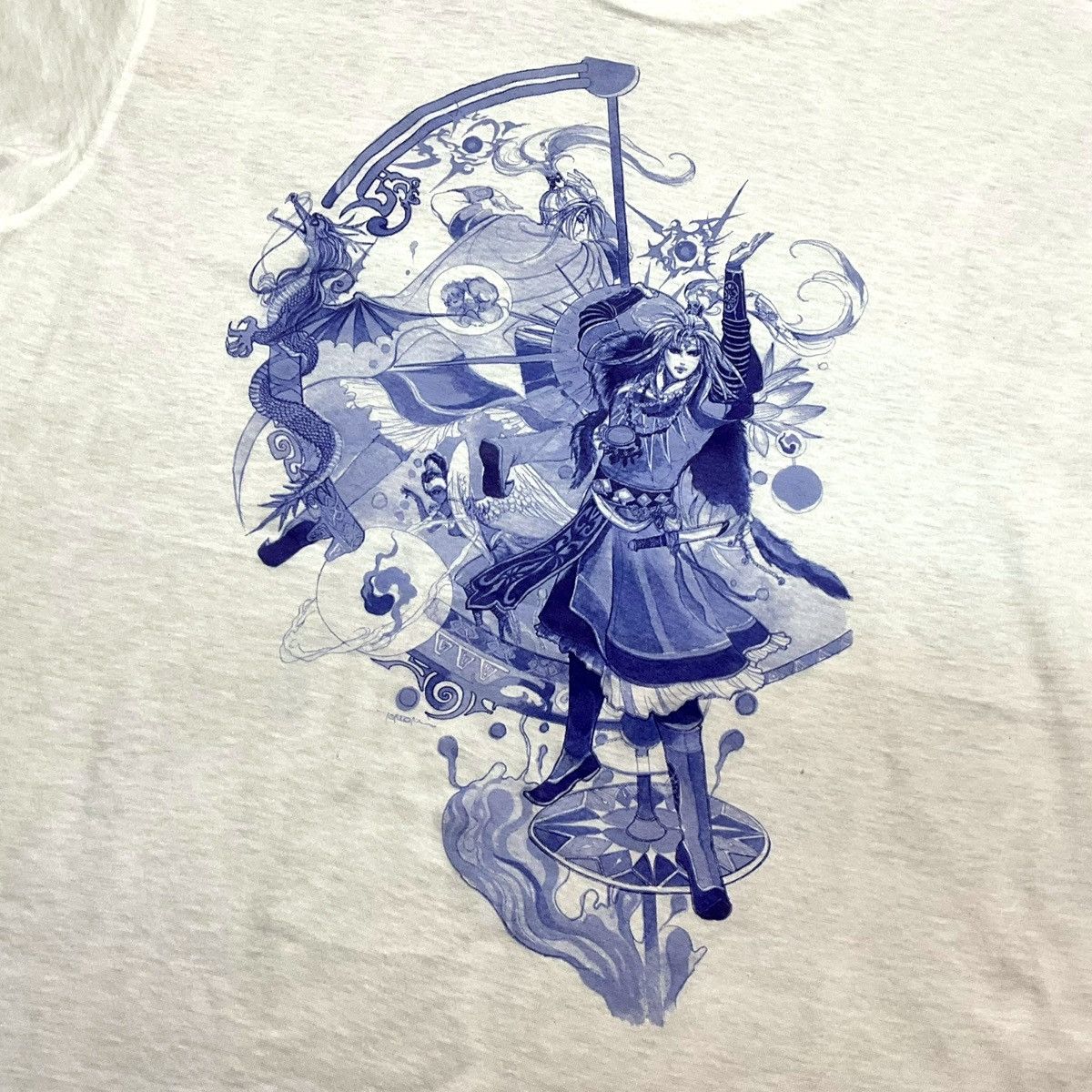 Playstation Vintage 90’s 'Saga Frontier' Video Games Tee Size US L / EU 52-54 / 3 - 5 Thumbnail