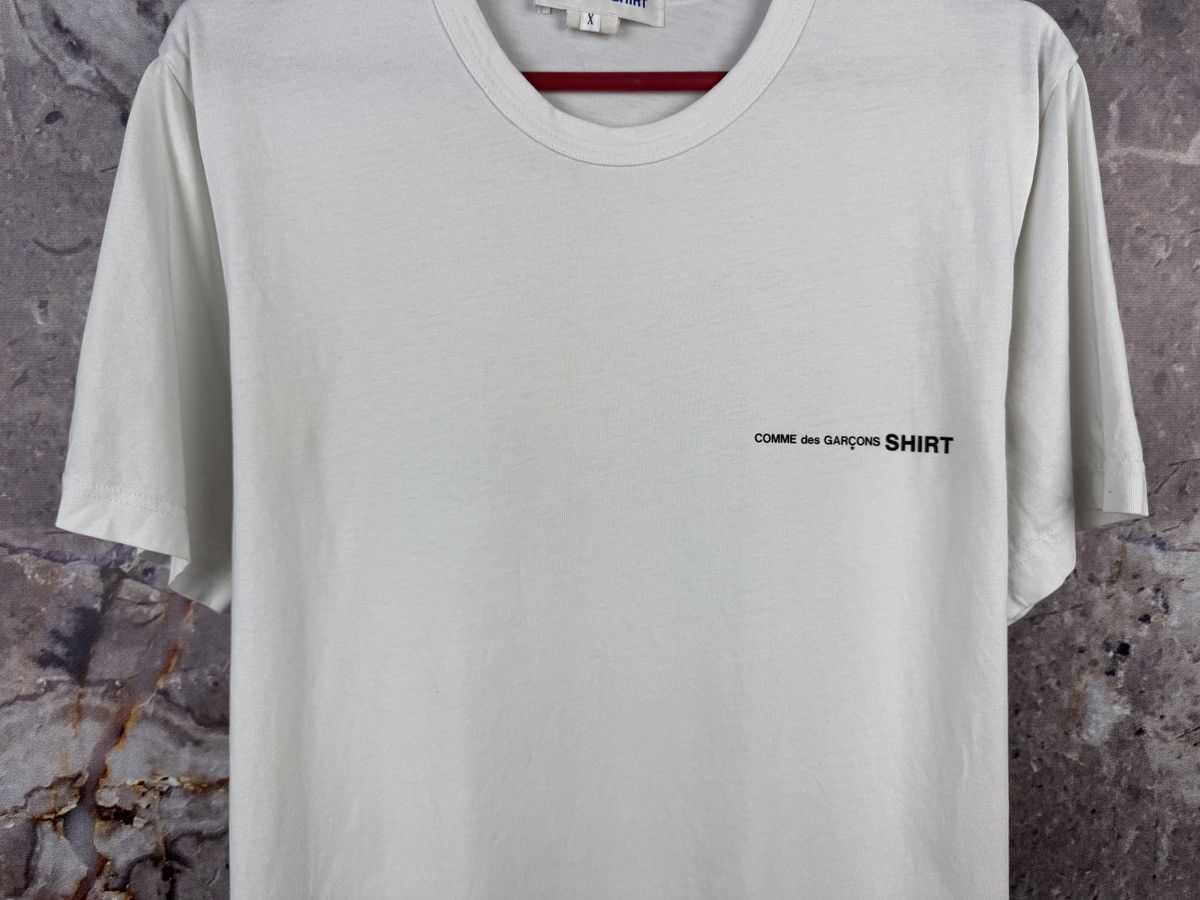 Comme des Garcons SHIRT T-Shirt Comme des Garsons Shirt White Size X (fits like M) Size US M / EU 48-50 / 2 - 3 Thumbnail