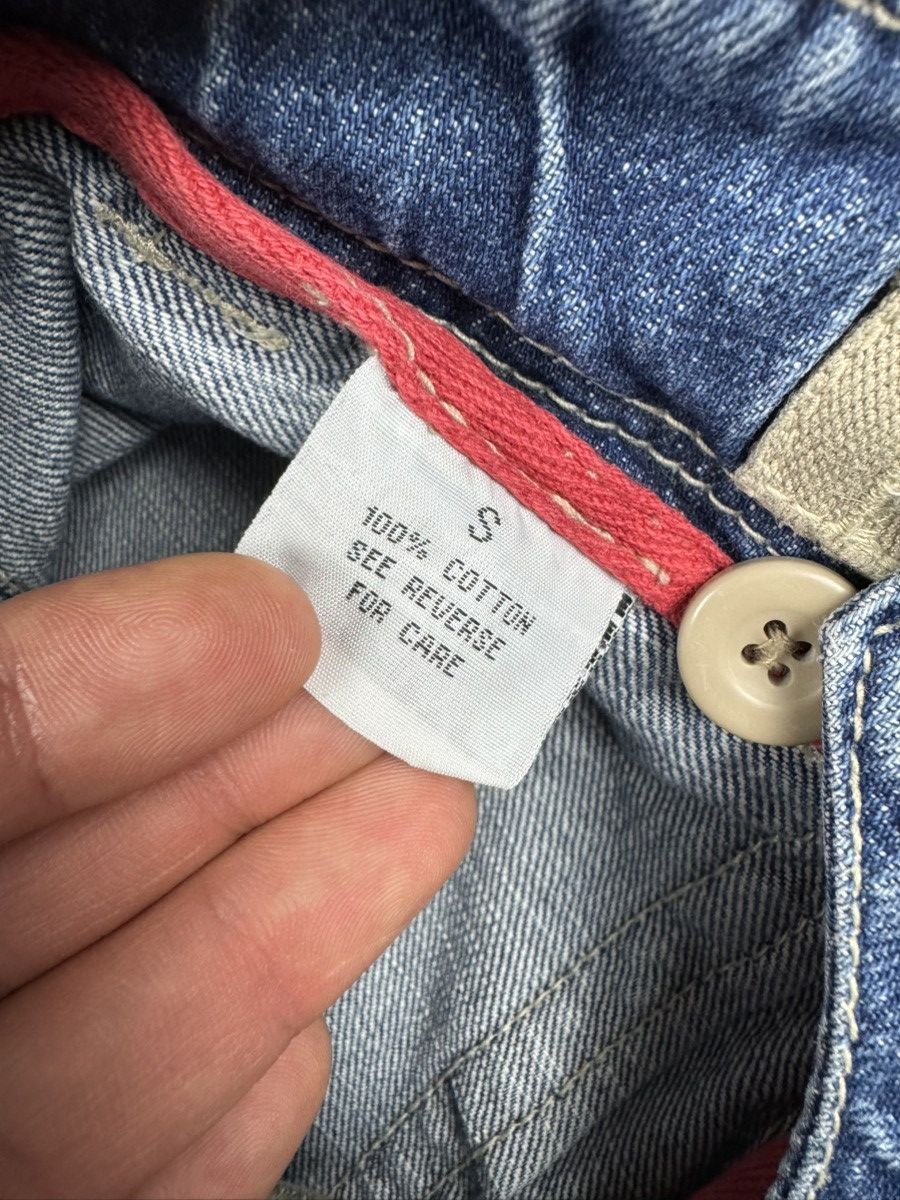 Japanese Brand × Jet Lag × Vintage Vintage y2k Jet Lag crazy cargo denim shorts bondage style Size US 31 - 15 Thumbnail