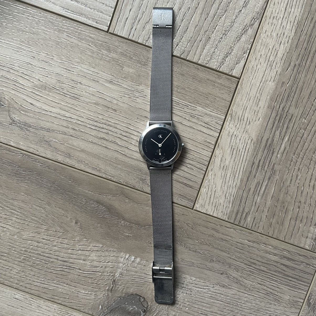 Calvin Klein Calvin Klein Swiss Made K3321 Stainless Steel Watch Size ONE SIZE - 4 Thumbnail
