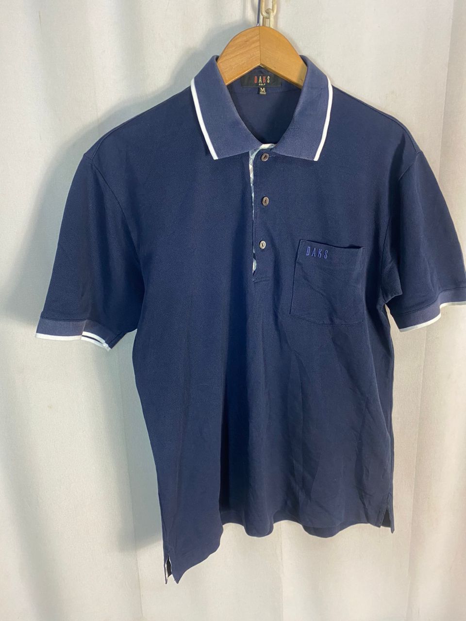 DAKS Darks golf spellout polo shirt Size US M / EU 48-50 / 2 - 9 Thumbnail