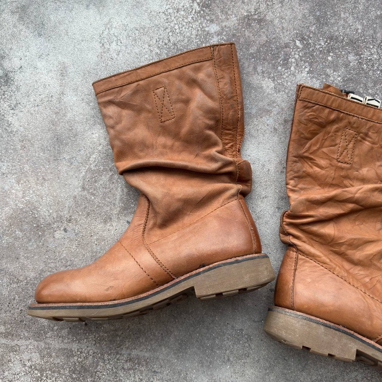 Dirk Bikkembergs Dirk Bikkembergs Vintage Brown Leather Ankle Boots Size US 8 / IT 38 - 8 Thumbnail