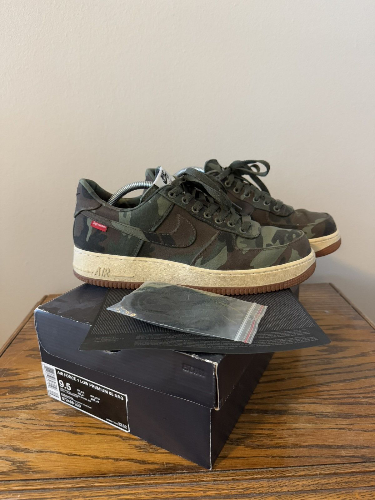 Supreme x Air Force Low “Camo”