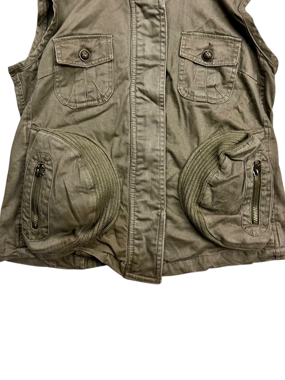 If Six Was Nine 2000s Ingni - Apocalypse Cyber Vest Size US M / EU 48-50 / 2 - 5 Thumbnail
