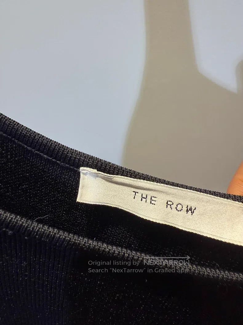 The Row The Row Black Knit Dress Size S / US 4 / IT 40 - 2 Thumbnail