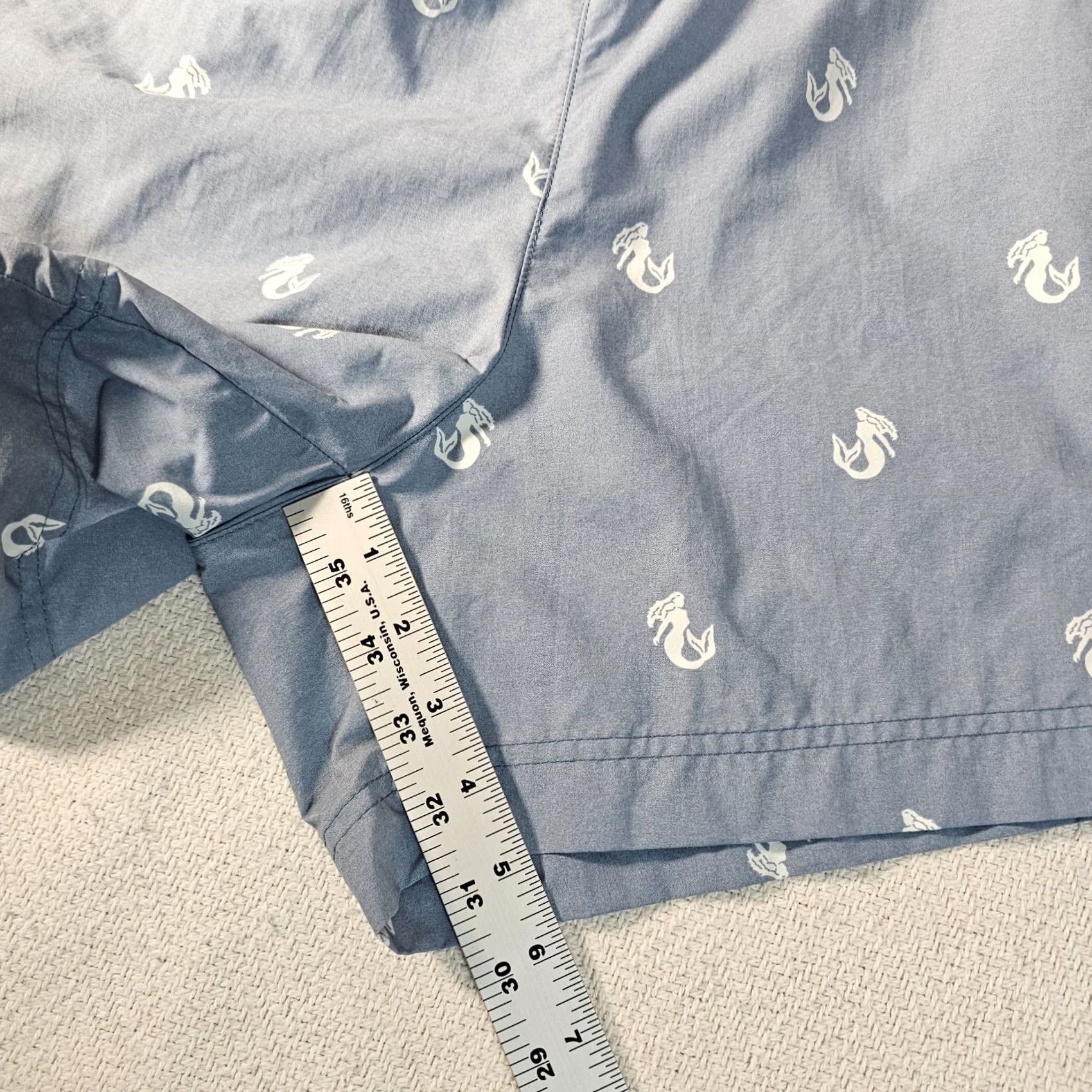 Vintage VINTAGE Columbia PFG Men’s Shorts MERMAID Swim Trunks XL SEAFOAM GREEN Inseam 5" Size US 36 / EU 52 - 5 Thumbnail