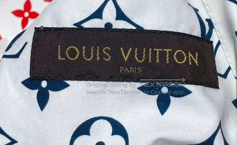 Louis Vuitton LV White Logo Print Jacket. Size US XS / EU 42 / 0 - 5 Thumbnail