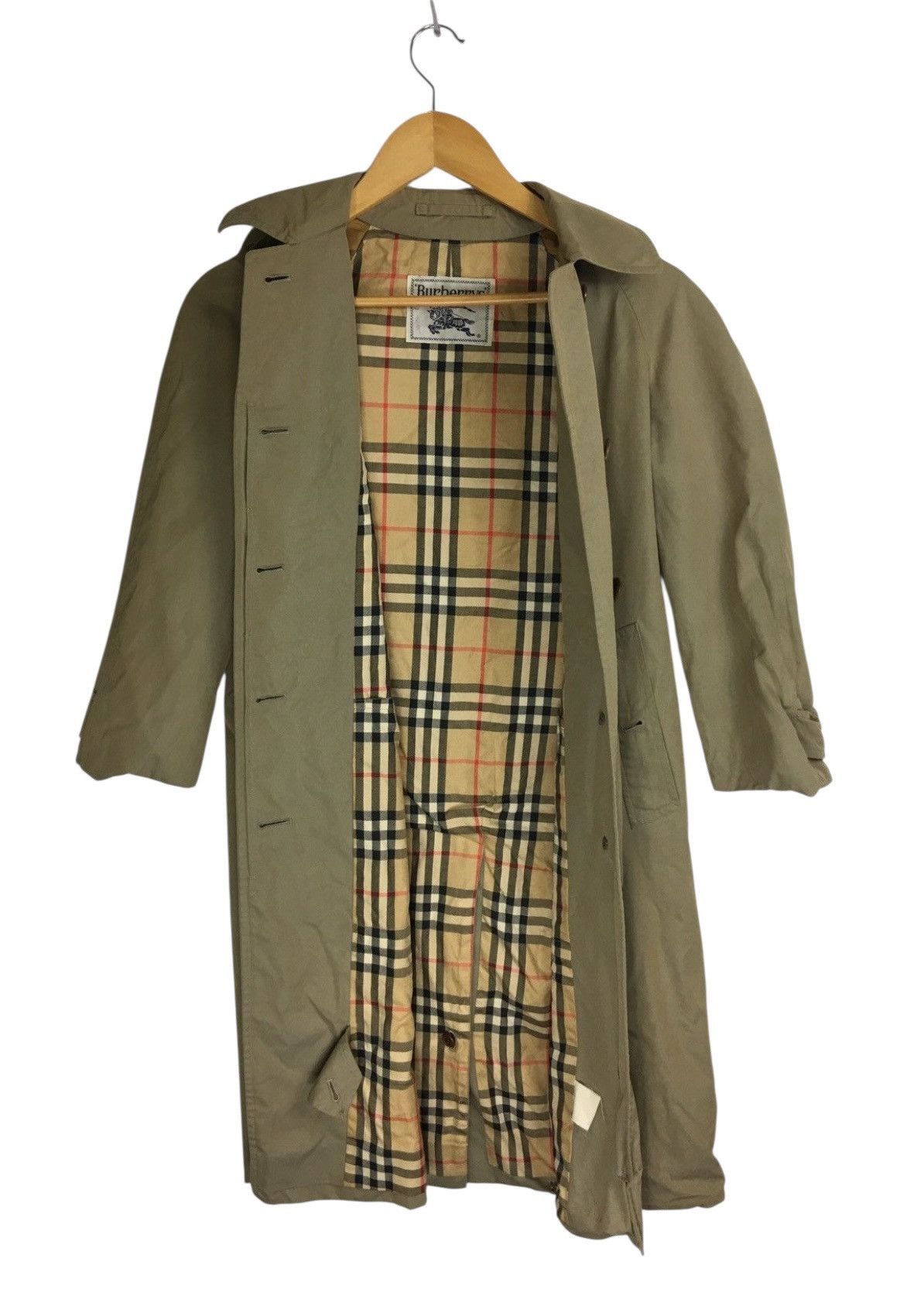 Burberry Vintage Burberrys Nova Check Inside Trench Coat women Size ONE SIZE - 1 Thumbnail