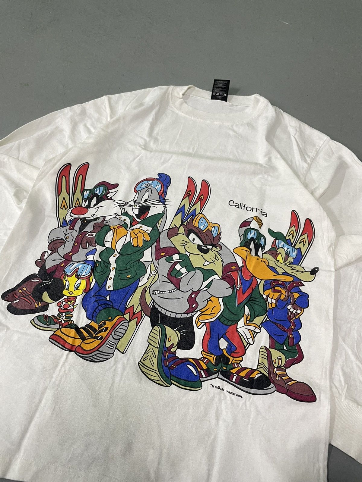 Warner Bros Vintage Looney Tunes Warner Bros 90s Size US L / EU 52-54 / 3 - 2 Thumbnail
