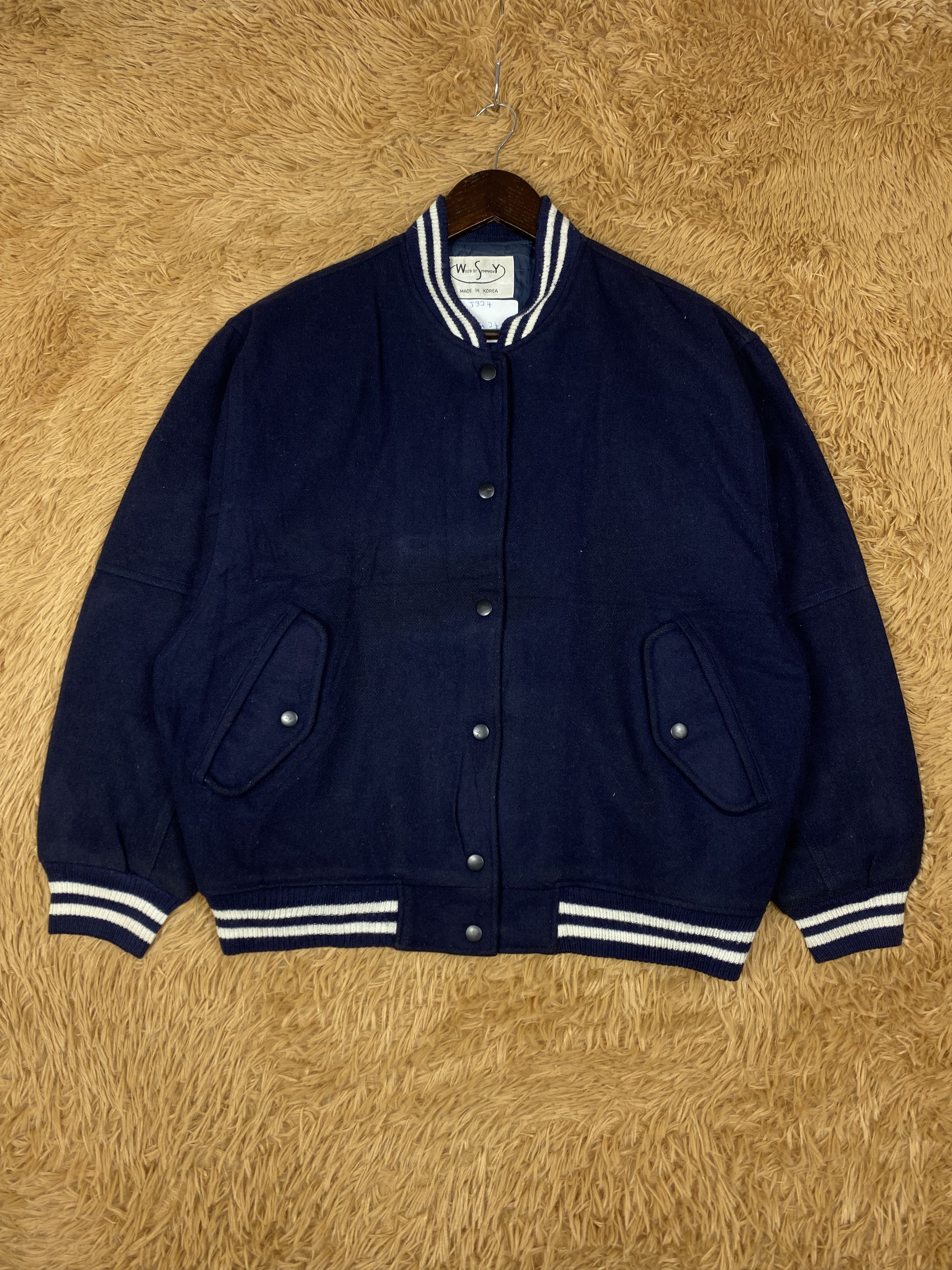 Vintage Vintage Wood of Symphony Varsity Jacket DJ0324 Size US M / EU 48-50 / 2 - 1 Thumbnail