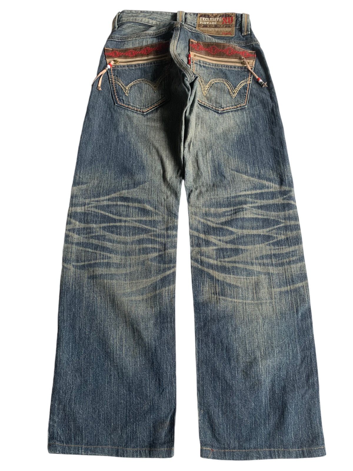 Edwin EDWIN XV MUDMAX HIPPIES STYLE FADED & RUSTY DISTRESSED DENIM Size US 28 / EU 44 - 18 Thumbnail