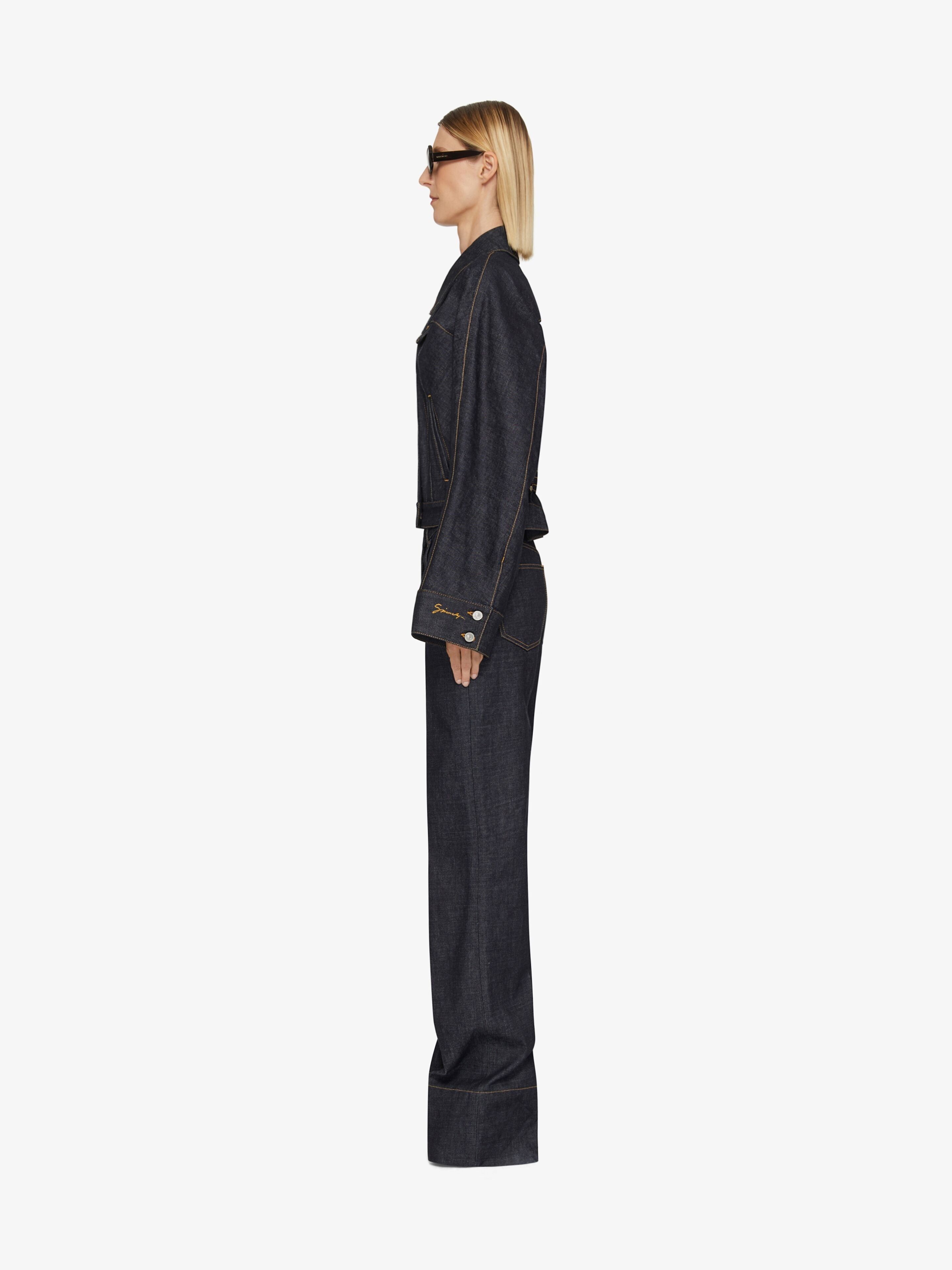 Givenchy oc11z0725 Trousers Jeans in Dark Blue Size 25" / US 0 / IT 36 - 2 Thumbnail