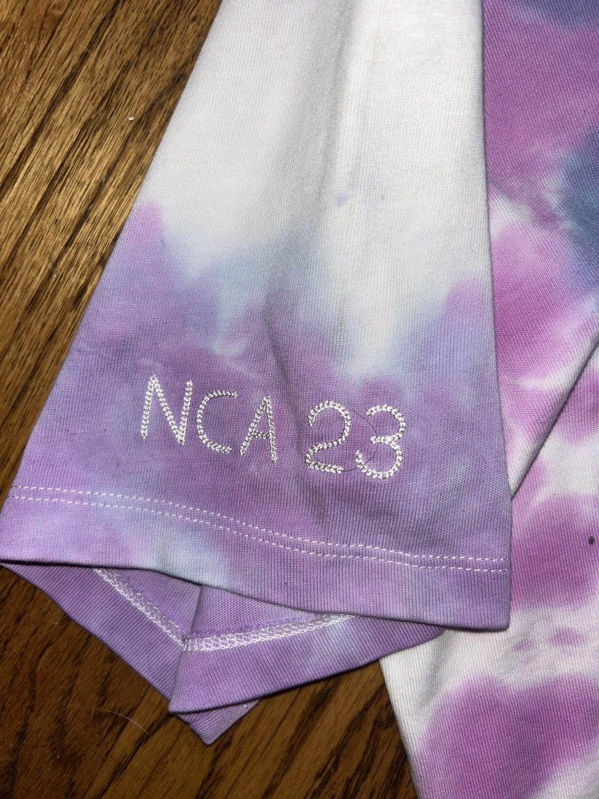Jordan Brand jordan x Nina Chanel cropped Large tye died designer shirt Size US M / EU 48-50 / 2 - 3 Thumbnail