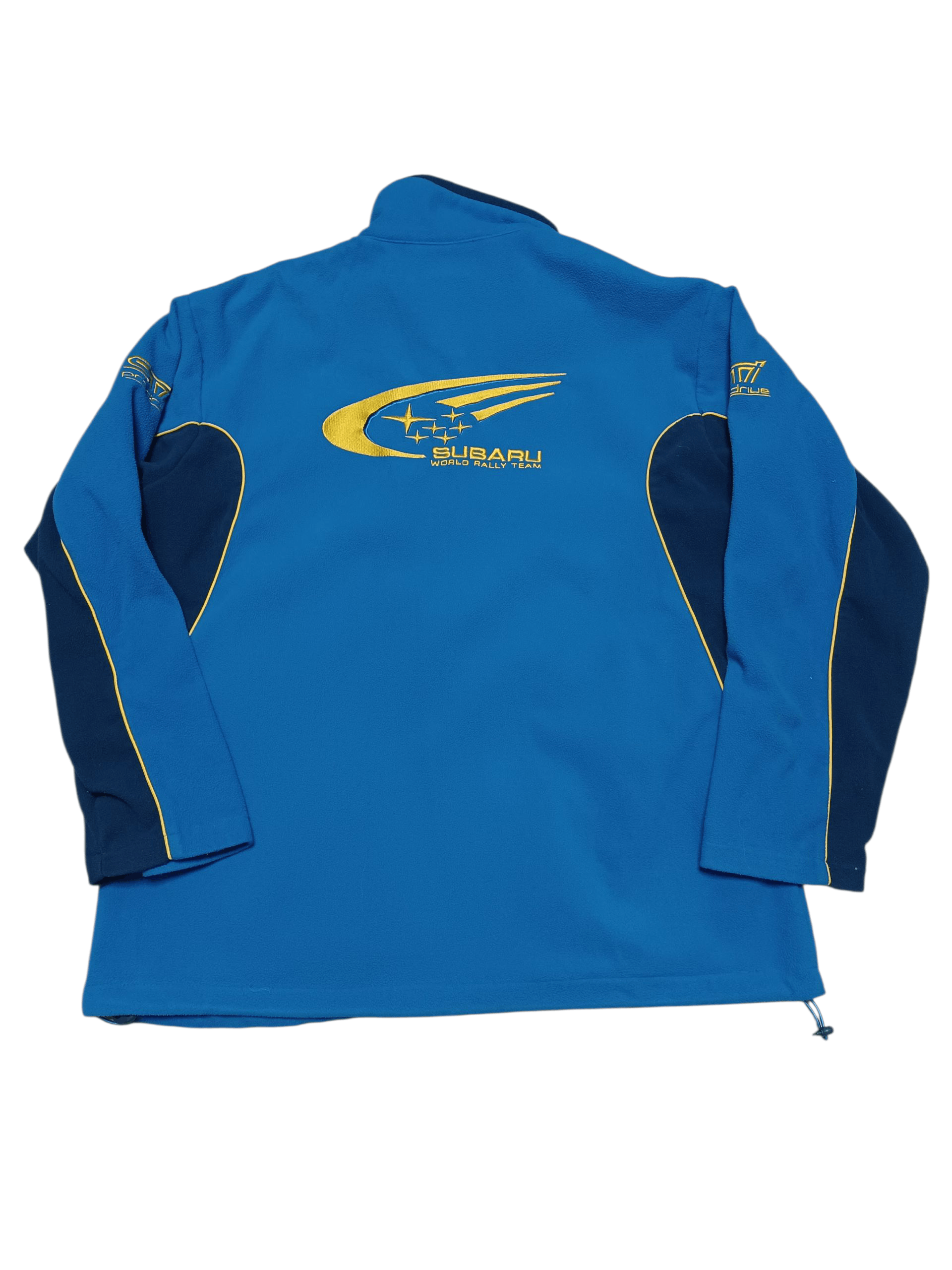Japanese Brand SUBARU RACING JAPANESE PIRELLI OFFICIAL MERCH FLEECE JACKET Size US XL / EU 56 / 4 - 3 Thumbnail