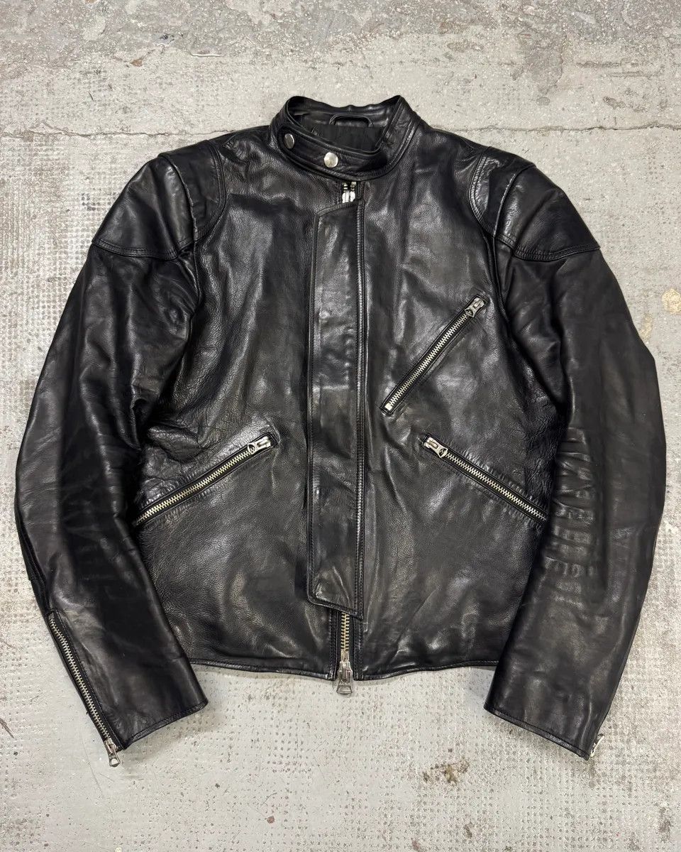 Acne Studios AW2011 Acne Studios Padded Multi Zips Biker Calf Leather Jacket Size US S / EU 44-46 / 1 - 1 Thumbnail