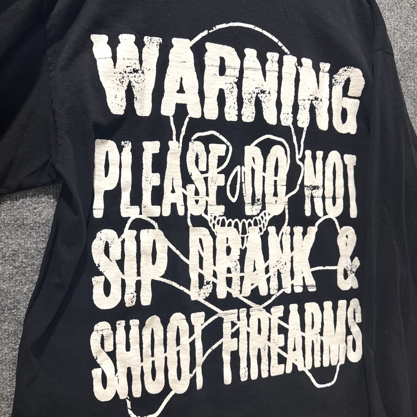Vintage That’s A Awful Lot Of Cough Syrup Long Sleeve T-Shirt Black L Mens Size L Size US L / EU 52-54 / 3 - 8 Thumbnail