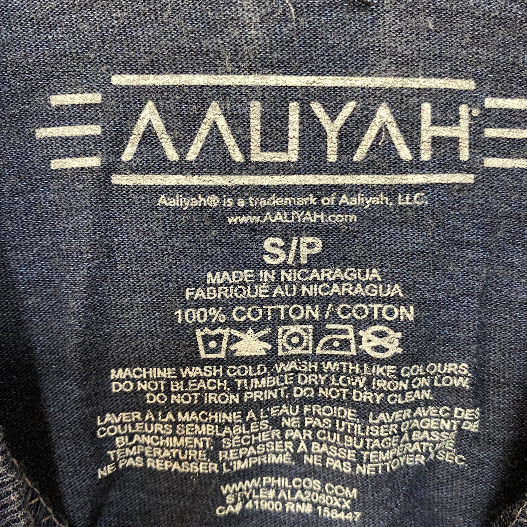 Rap Tees Aaliyah Princess Of RnB Poster T-Shirt Small Size US S / EU 44-46 / 1 - 4 Thumbnail