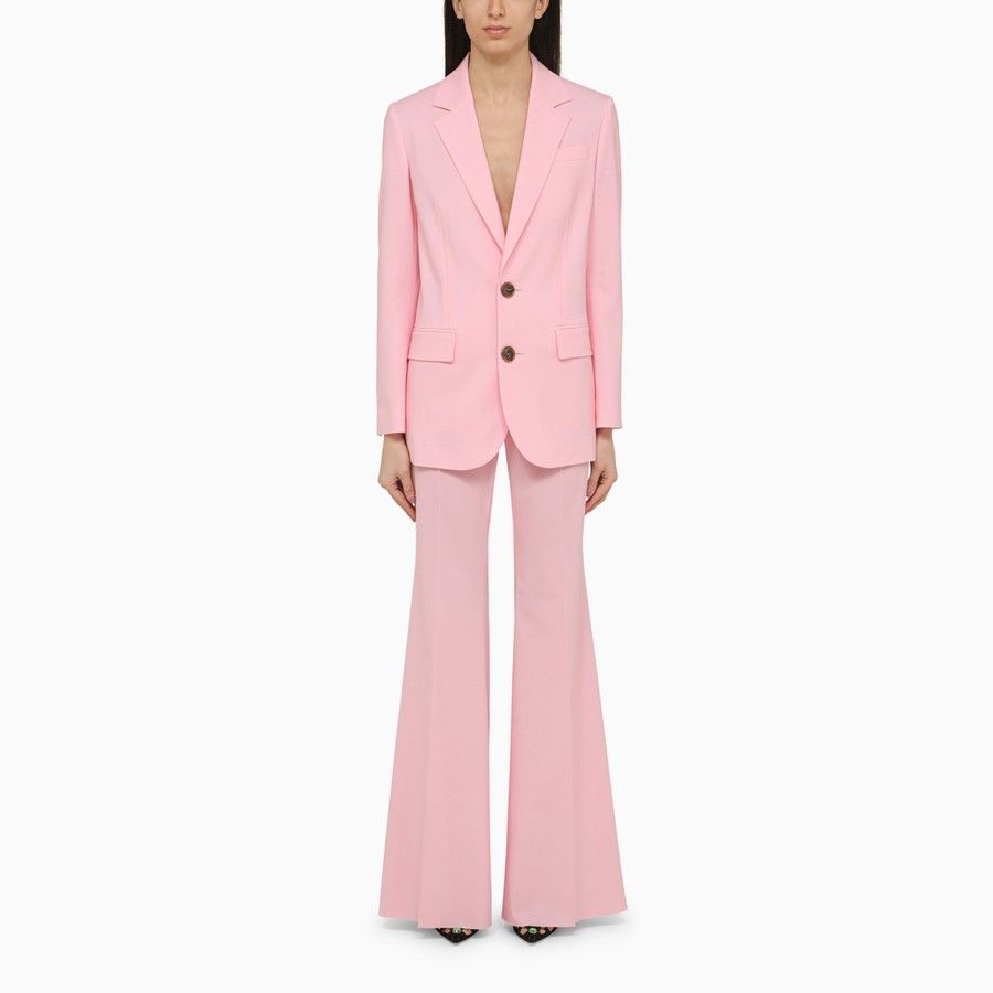 image of Dsquared2 O1D2Blof0324 Trousers In Pink, Women's (Size 27)