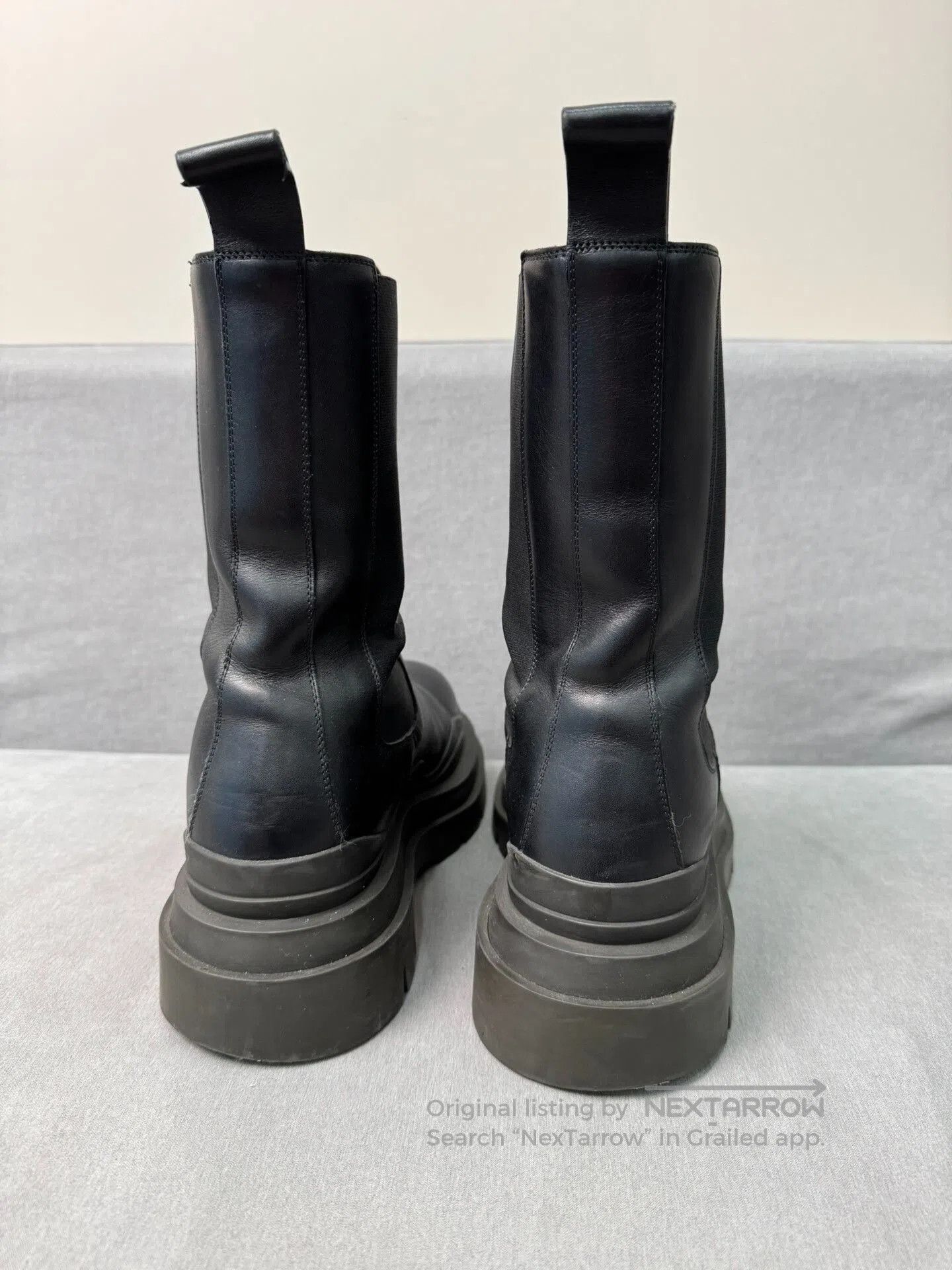Bottega Veneta Bottega Veneta Brown Platform Chelsea Boots. Size US 9 / EU 42 - 6 Thumbnail