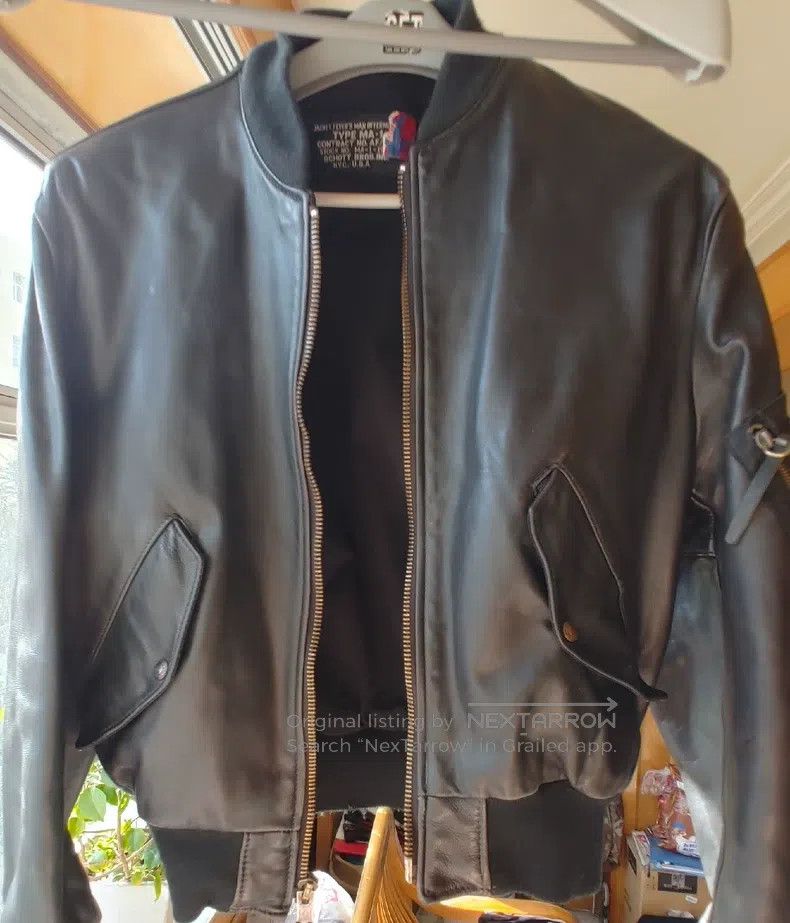 Schott Schott Leather jacket Size US XXL / EU 58 / 5 - 2 Thumbnail