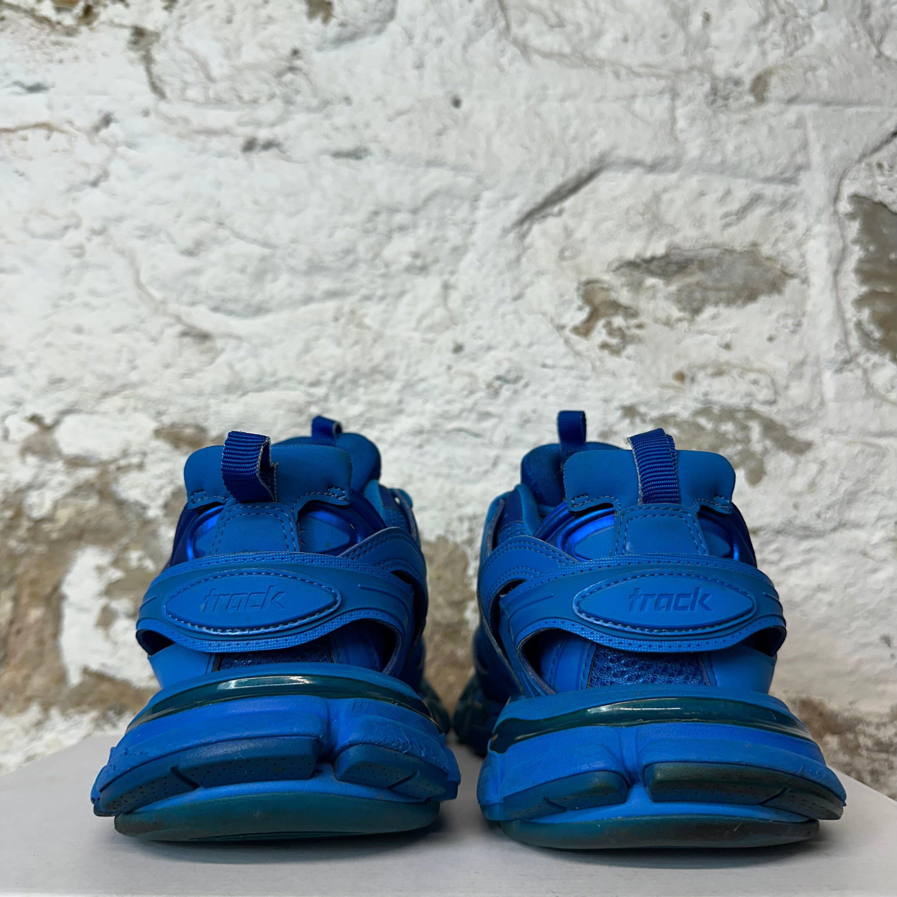 Balenciaga Balenciaga Track Runner Triple Blue Sneaker Sz 7 (40) Size US 7 / EU 40 - 5 Thumbnail