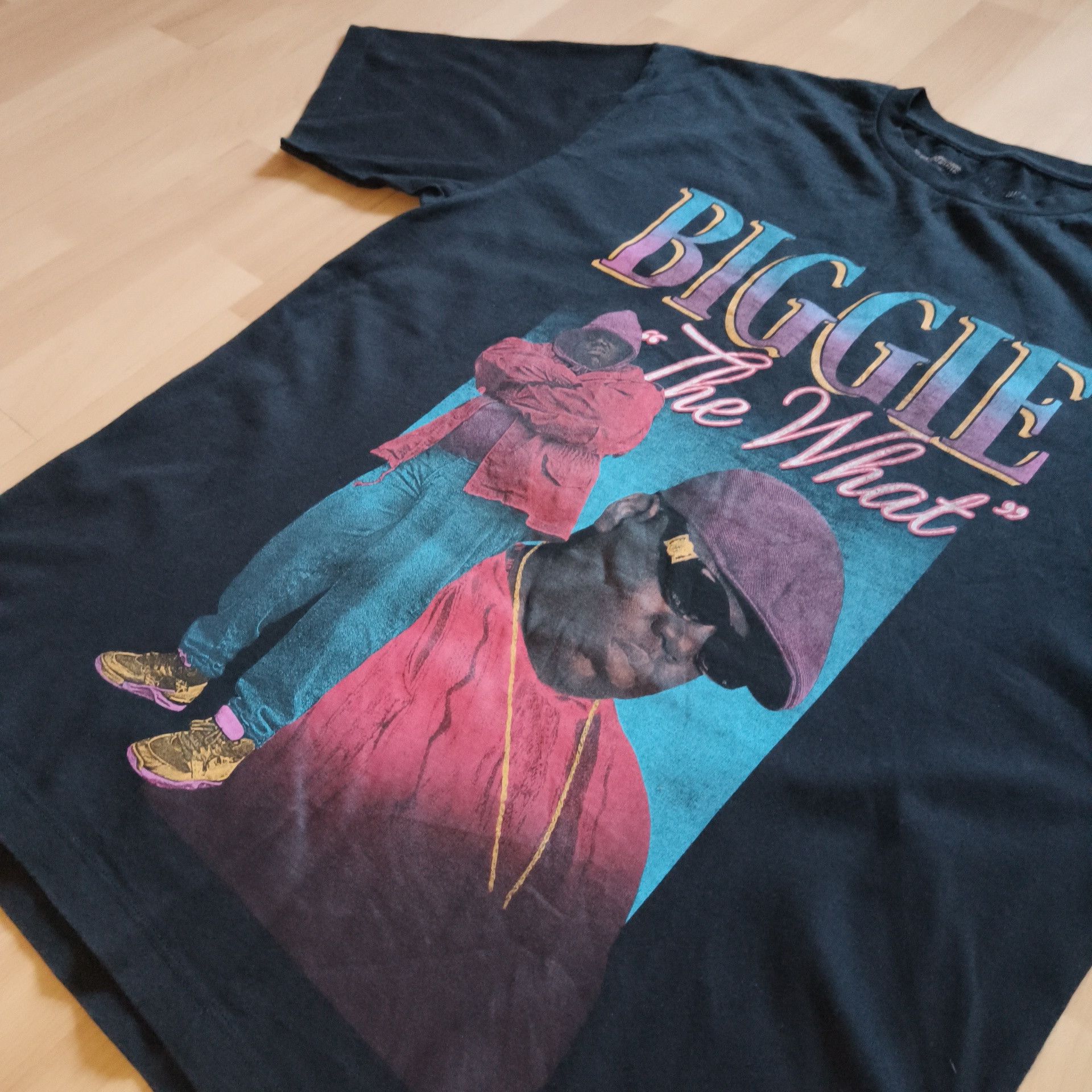 Pull & Bear × Rap Tees The Notorious B.I.G. The What Vintage T-shirt Rap Tees Size US XL / EU 56 / 4 - 3 Thumbnail