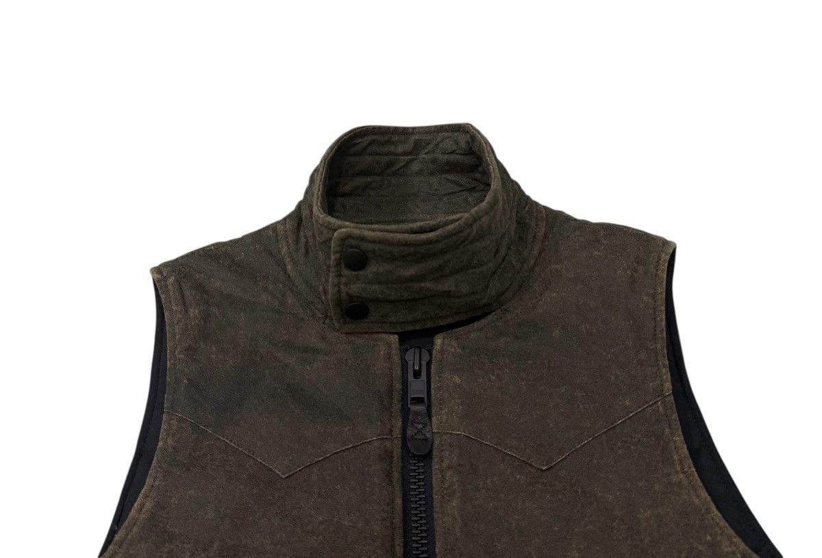 Maison MIHARA YASUHIRO Vintage MiharaYasuhiro Polyurethane Zipper Belt Vest Jacket Size US M / EU 48-50 / 2 - 6 Thumbnail