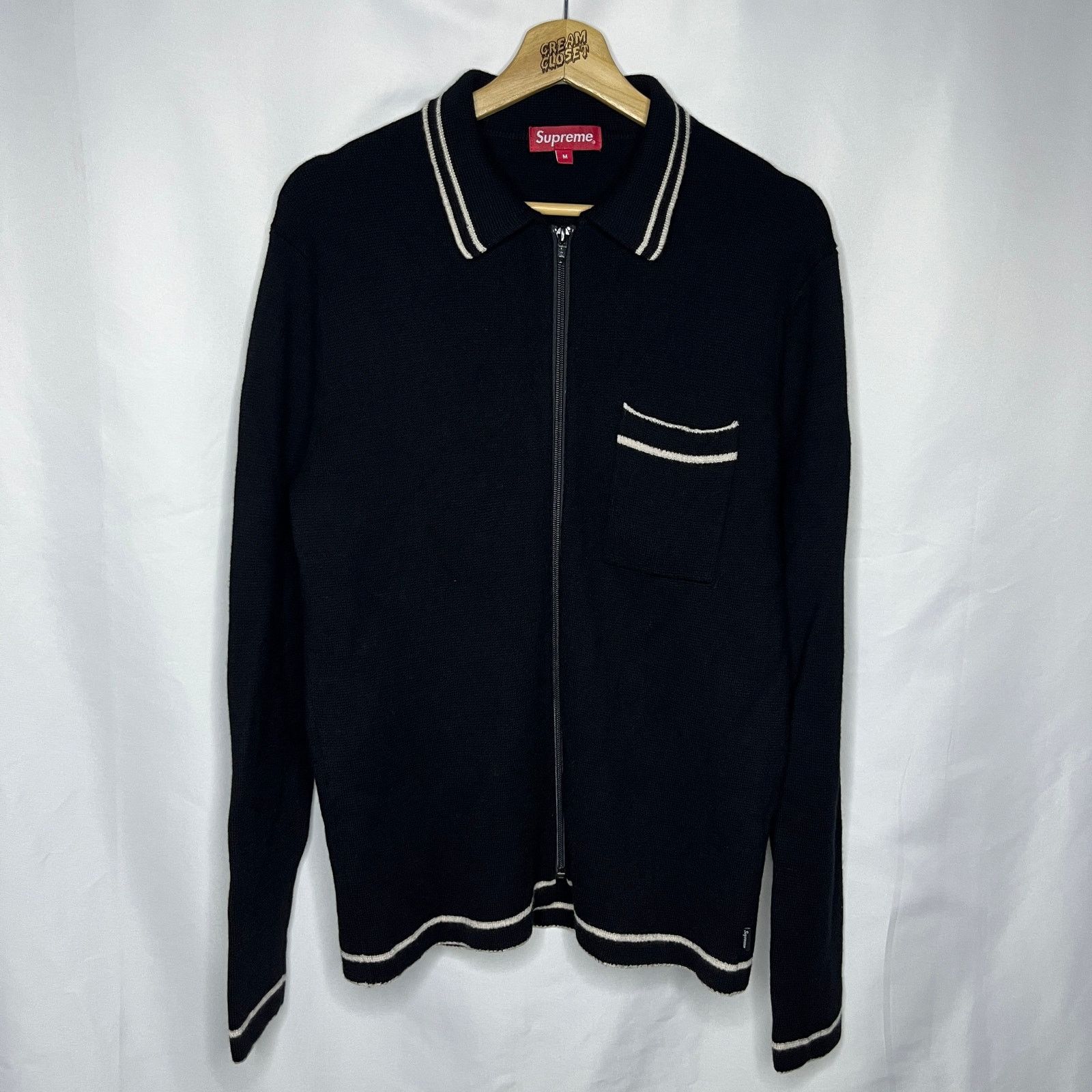 Supreme Supreme - ARGYLE ZIP POLO | Grailed