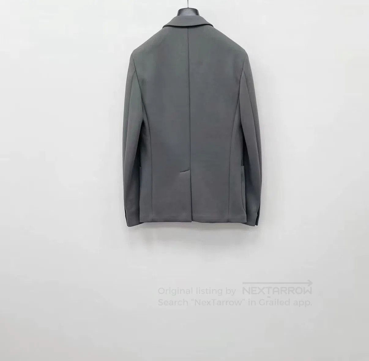 Fendi Gray Embroidered Insect Blazer - Size S. Size US S / EU 44-46 / 1 - 5 Thumbnail