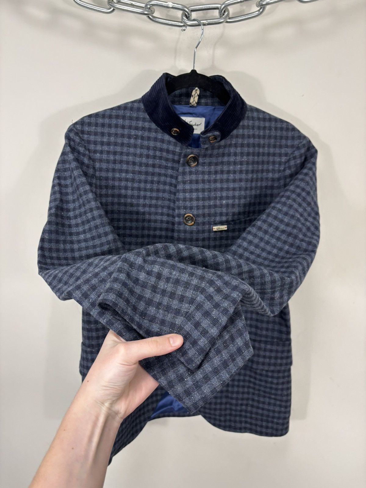Other Luis Trenker Men’s Cotton Wool Blend Stand Up Collar Jacket Size US M / EU 48-50 / 2 - 11 Thumbnail