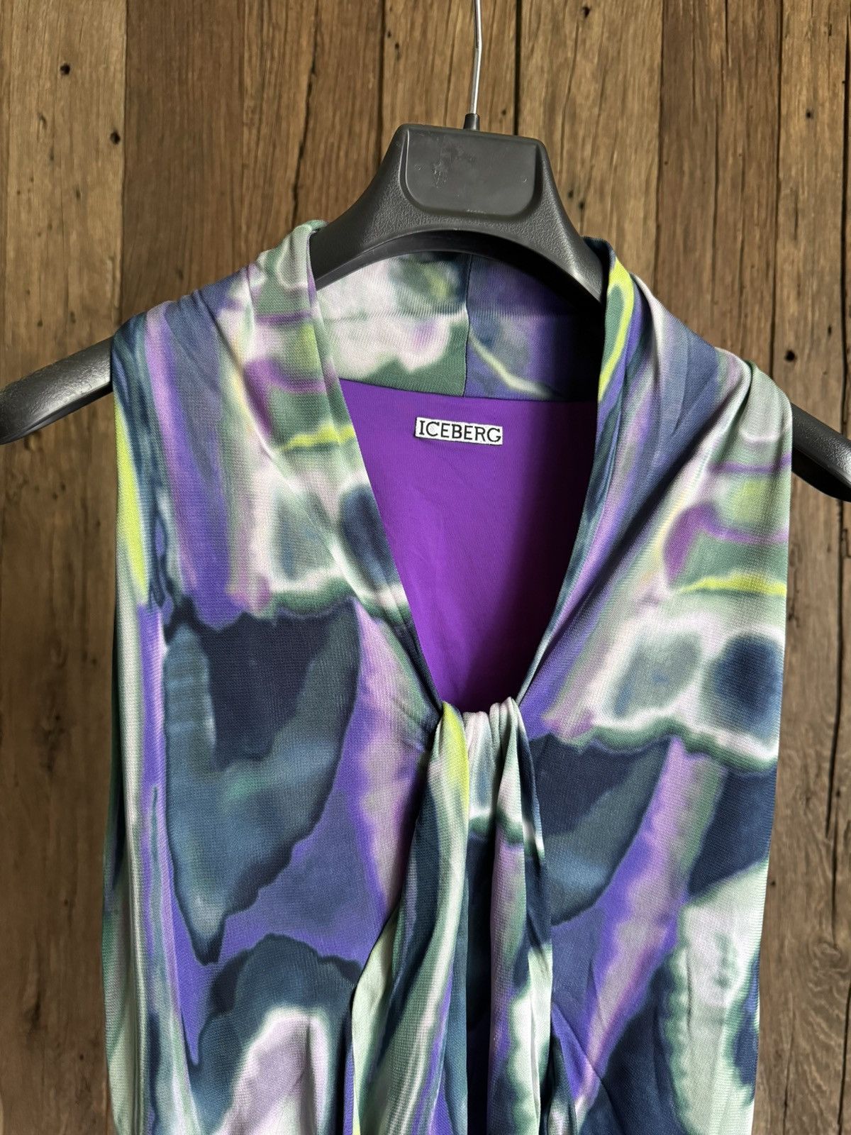 Iceberg Iceberg Women’s Psychedelic Multicolor Blouse Size S / US 4 / IT 40 - 2 Thumbnail