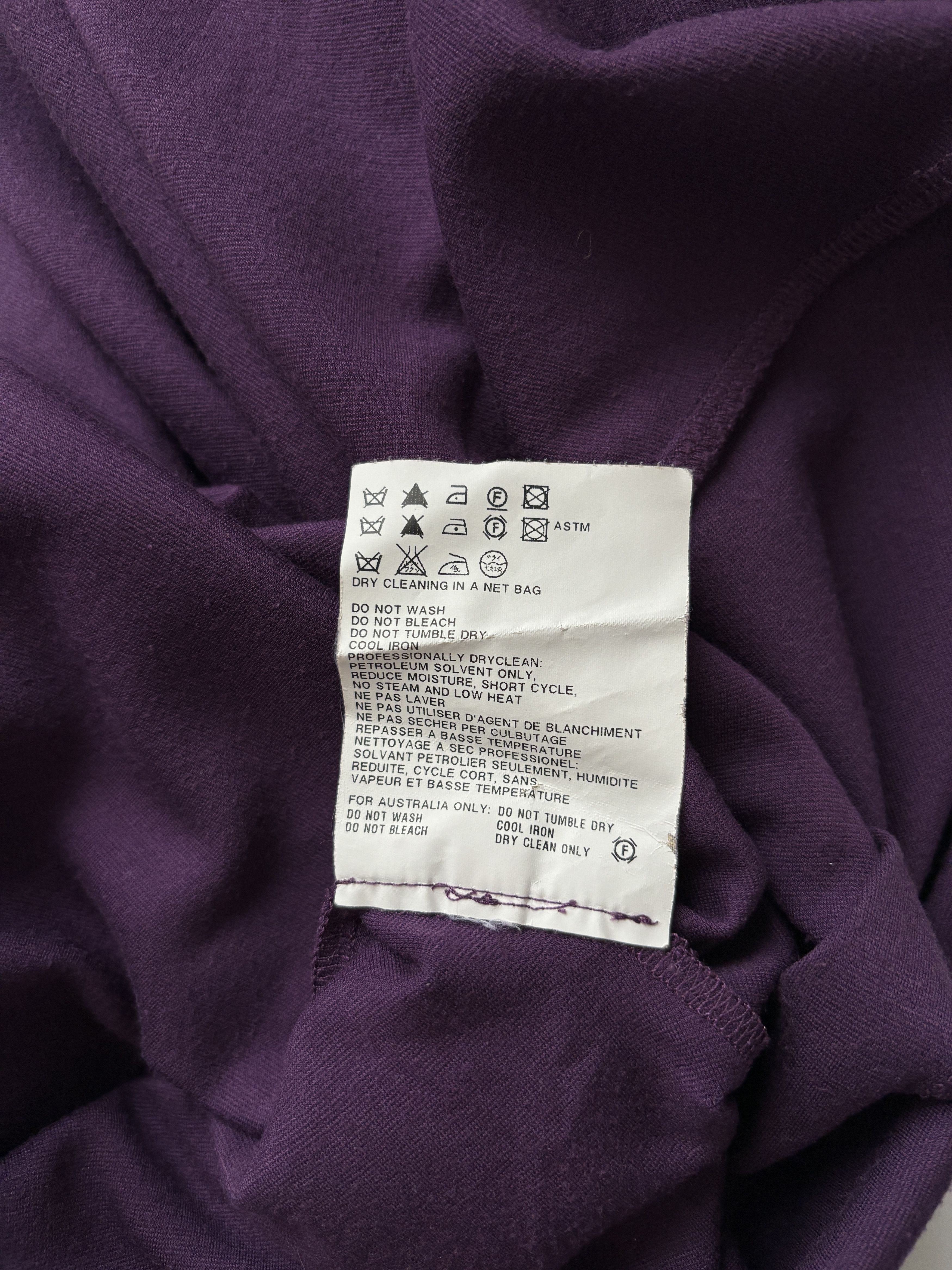 Jil Sander ⚡️QUICK SALE⚡️Jil Sander Purple Midi Long Sleeve Dress Size M / US 6-8 / IT 42-44 - 5 Thumbnail
