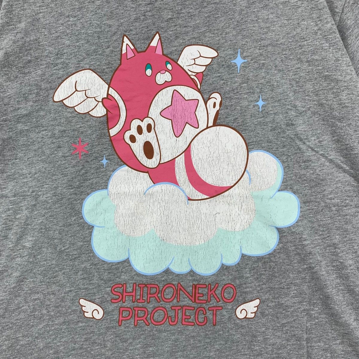 Japanese Brand × Vintage SHIRONEKO PROJECT Japanese Anime Action Series Movie T-Shirt Size US L / EU 52-54 / 3 - 3 Thumbnail
