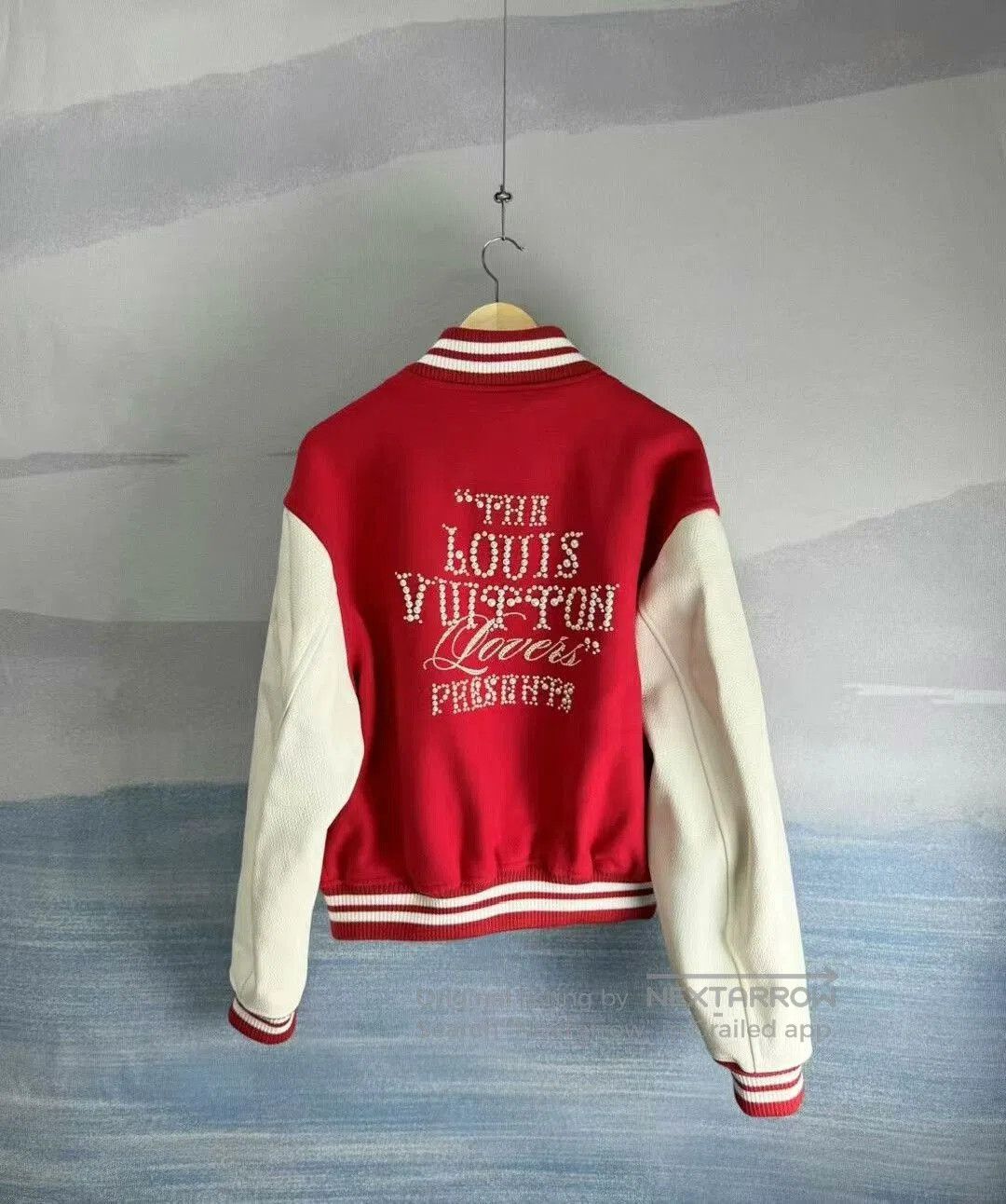 Louis Vuitton Louis Vuitton Red White Baseball Jacket. Size US XL / EU 56 / 4 - 3 Thumbnail