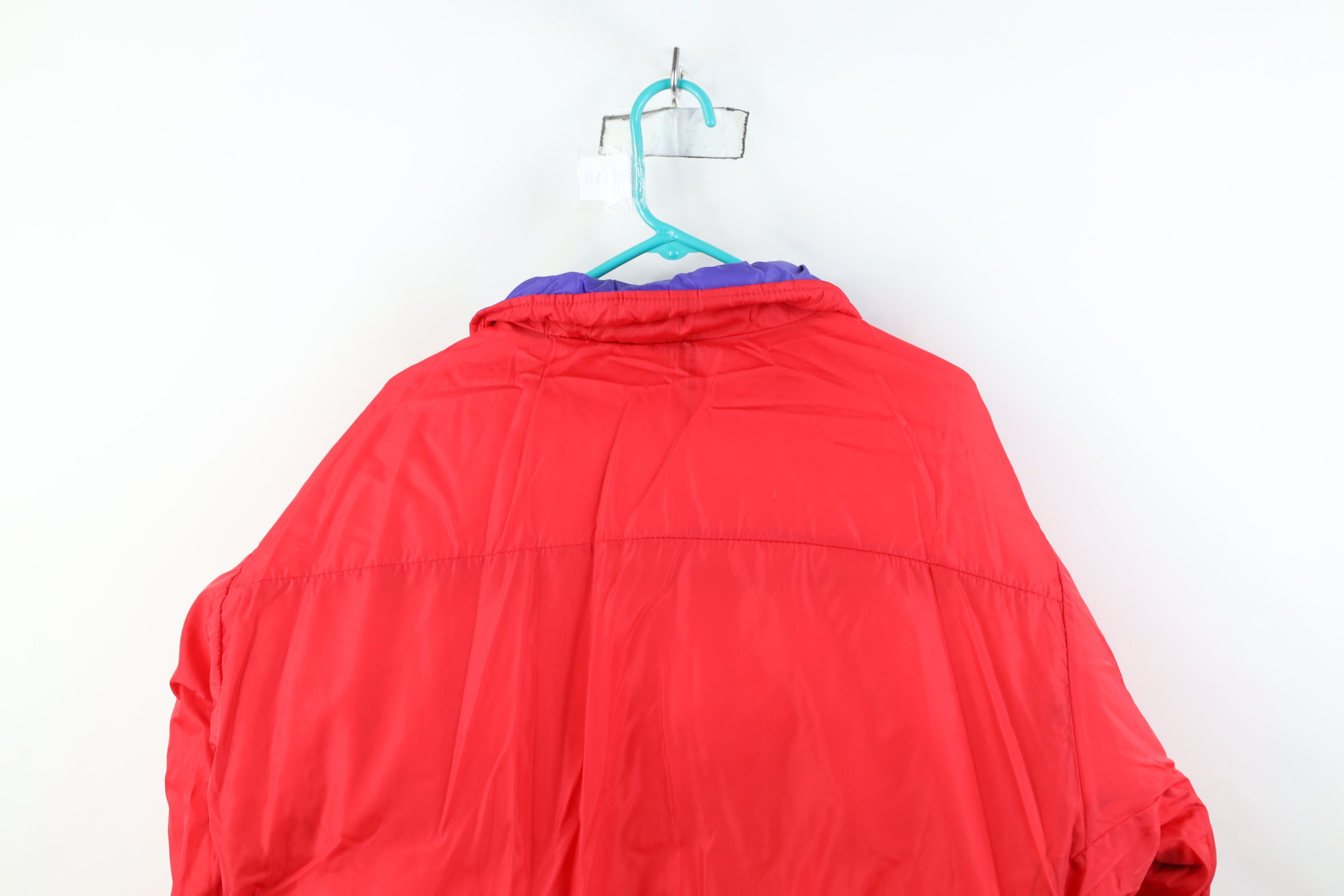 Columbia Vintage 90s Columbia Reversible Puffer Bomber Jacket Coat Size US XXL / EU 58 / 5 - 16 Thumbnail