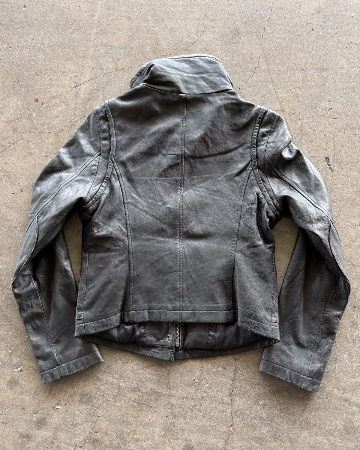 If Six Was Nine 14th Addiction Style Leather Black Jacket Size US S / EU 44-46 / 1 - 6 Thumbnail