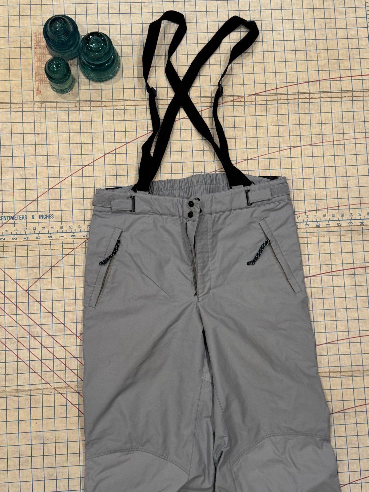 Patagonia Vintage Patagonia Ski Snow Pants Light Grey Men Size 36 F00 Size US 36 / EU 52 - 8 Thumbnail