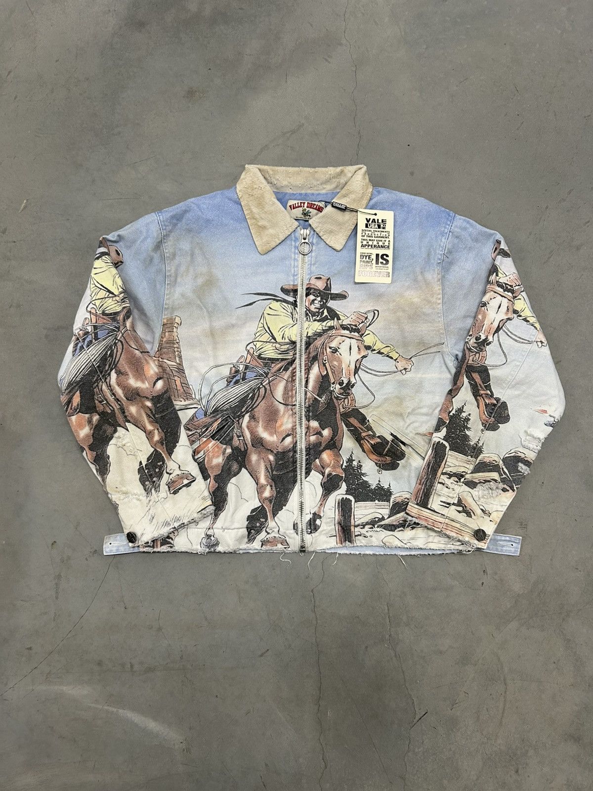 Vale Forever Valley Dreams Stampede Workwear Jacket New