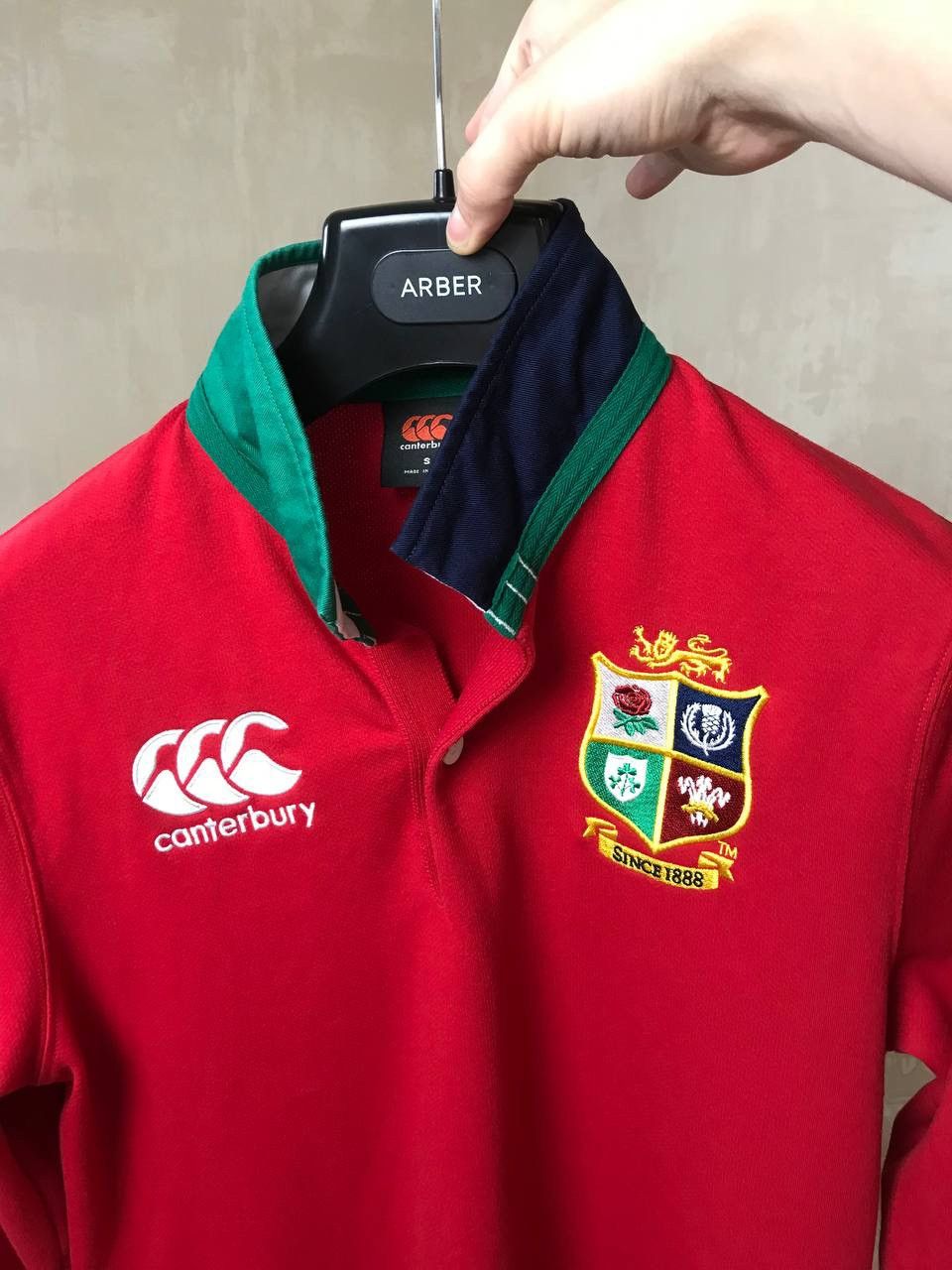 Canterbury of New Zealand 🔥 British Irish Lions Canterbury Rugby Long Sleeve Shirt Y2K Size US S / EU 44-46 / 1 - 5 Thumbnail