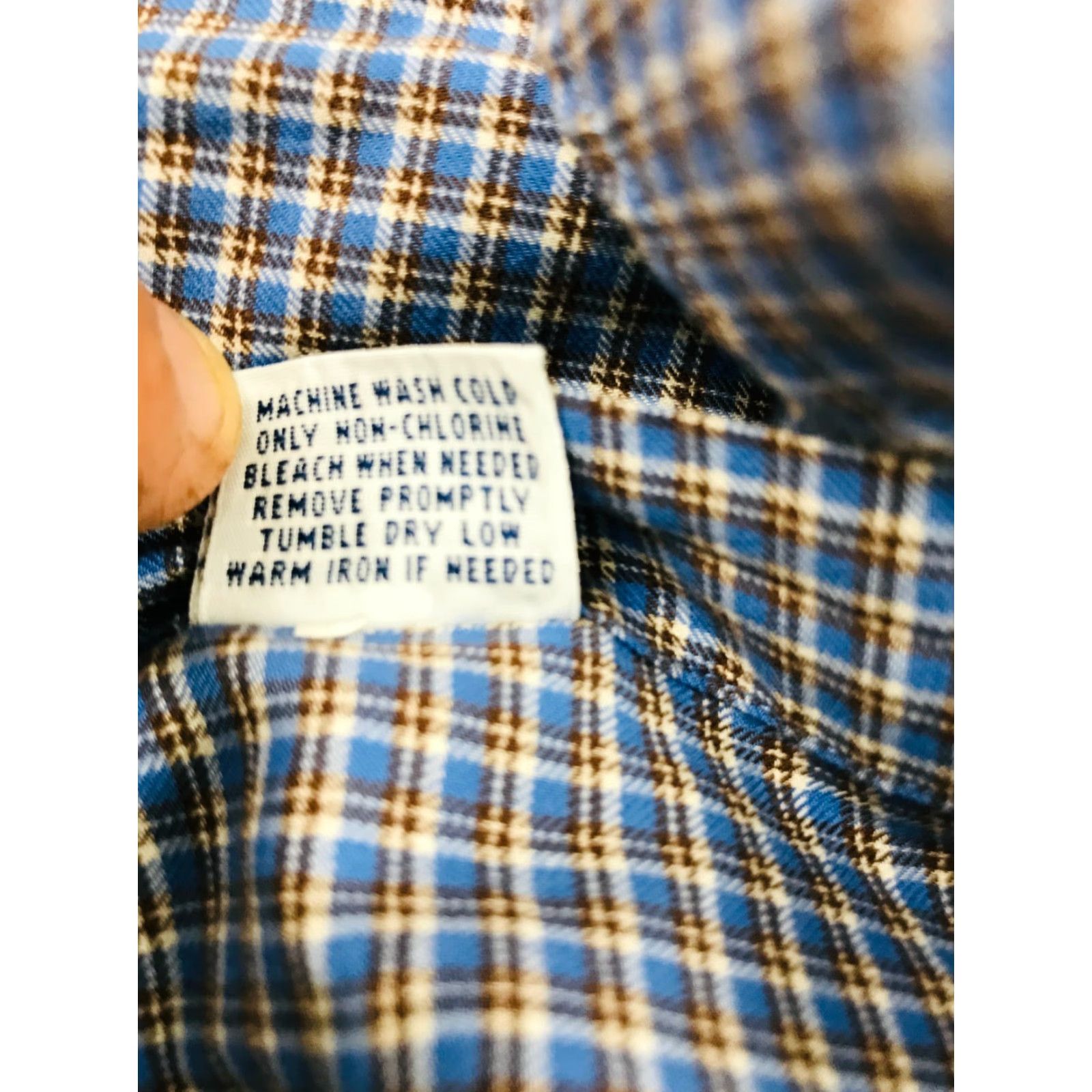 Ralph Lauren Ralph Lauren Shirt Men's Button Down Long Sleeve Check Plaid Logo Cotton Sz L Size US L / EU 52-54 / 3 - 7 Thumbnail