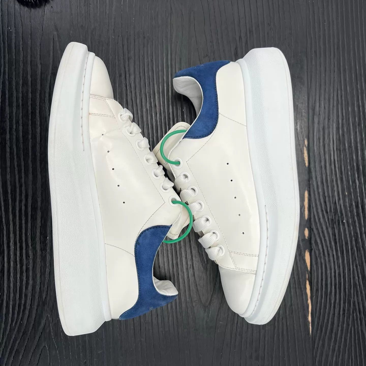 Visvim Alexander McQueen Blue Tail Suede Sneakers 40.5 Size US 7.5 / EU 40-41 - 3 Thumbnail