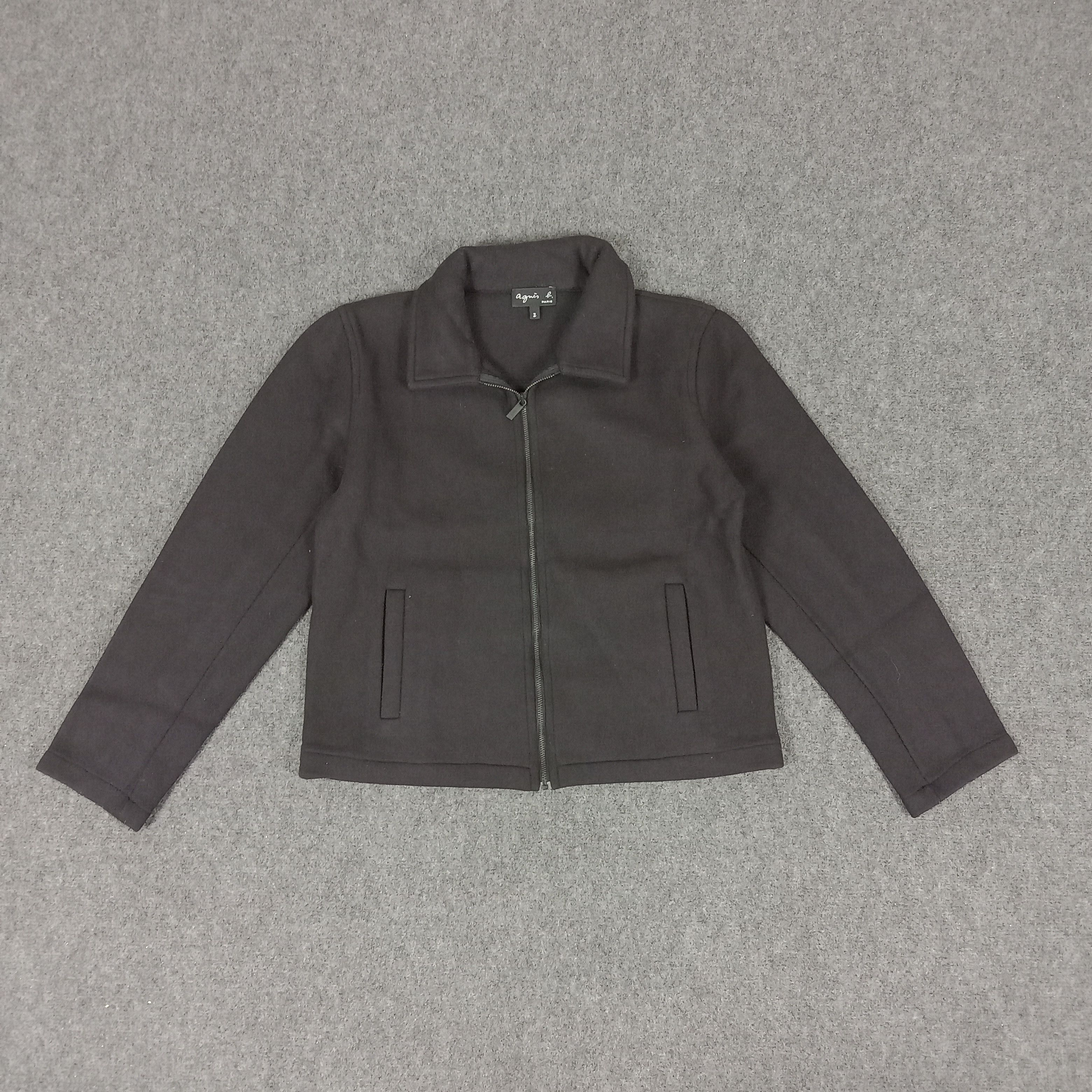 Vintage × agnes b. Agnes.B Fashion Brand Crop Sweatshirt Size S / US 4 / IT 40 - 1 Thumbnail
