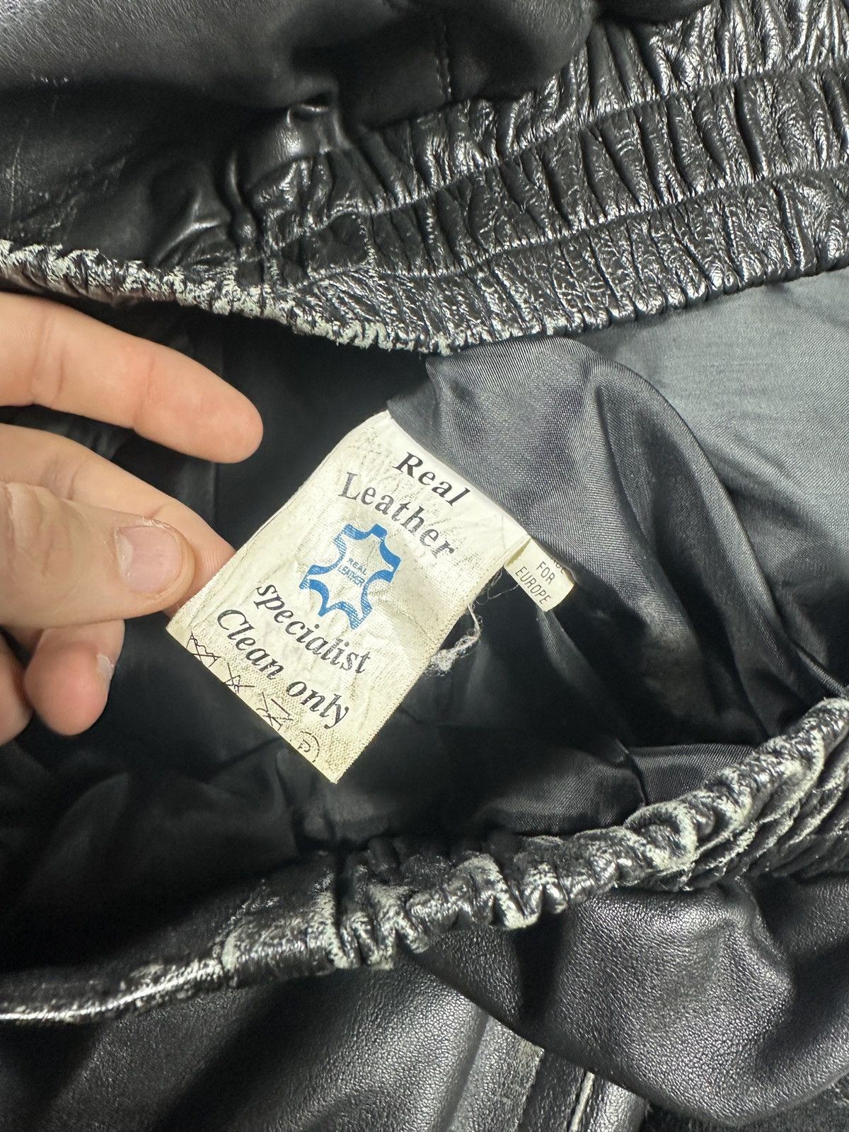 Genuine Leather Y2K Vintage Leather Jacket Streetwear Rare Style USA VTg L Size US L / EU 52-54 / 3 - 6 Thumbnail
