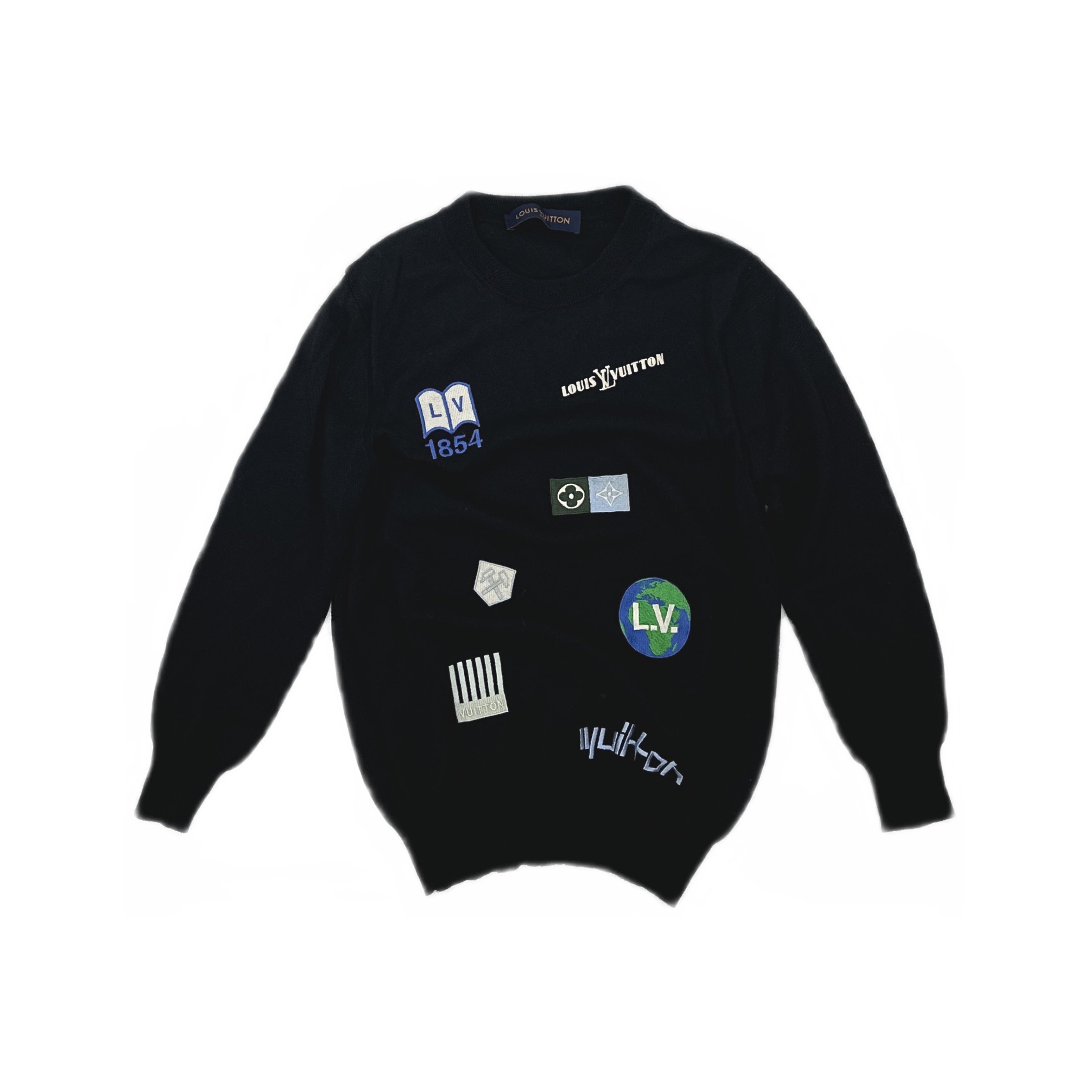 Louis Vuitton Louis Vuitton Patch Knit Sweater Size XS Size US XS / EU 42 / 0 - 1 Thumbnail