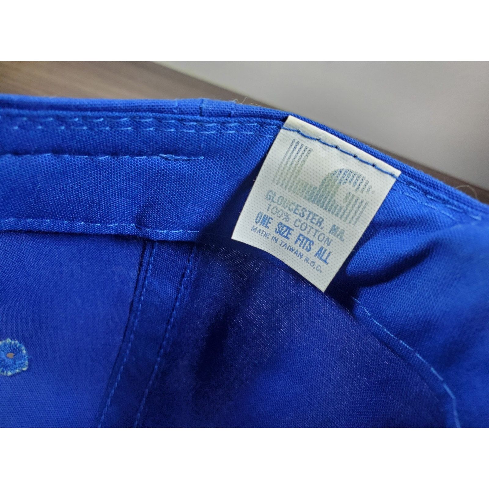 Reebok × Vintage Vintage REEBOK Hat Blue Slide Adjustable Baseball Cap 90s Size ONE SIZE - 11 Thumbnail