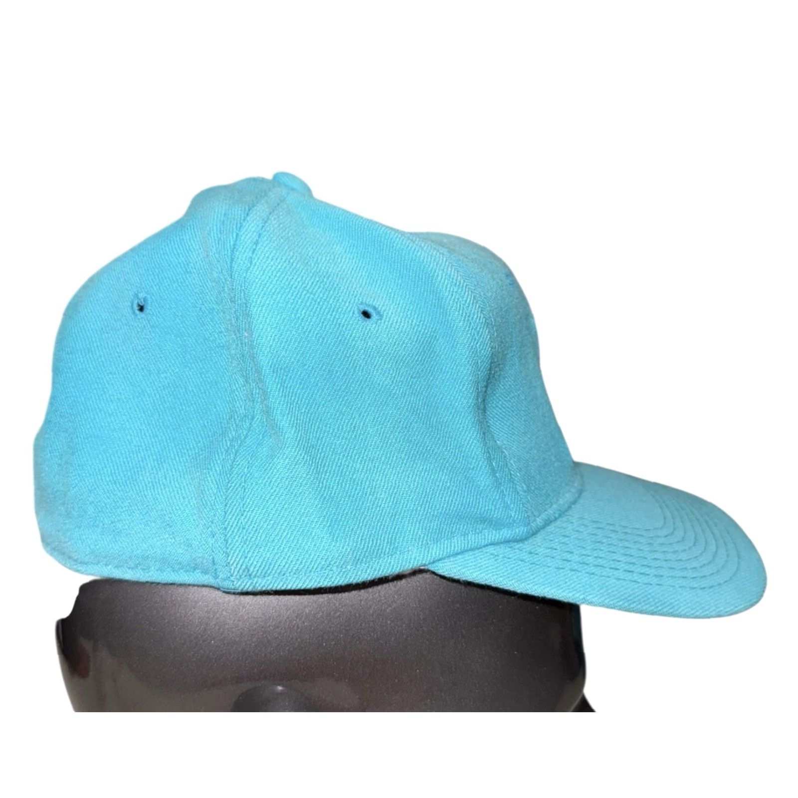 Sports Specialties VINTAGE 90s Florida Marlines Sports Specialties Pro Fitted Cap Blue 6 7/8 Mens RARE Baseball Cap Size ONE SIZE - 4 Thumbnail