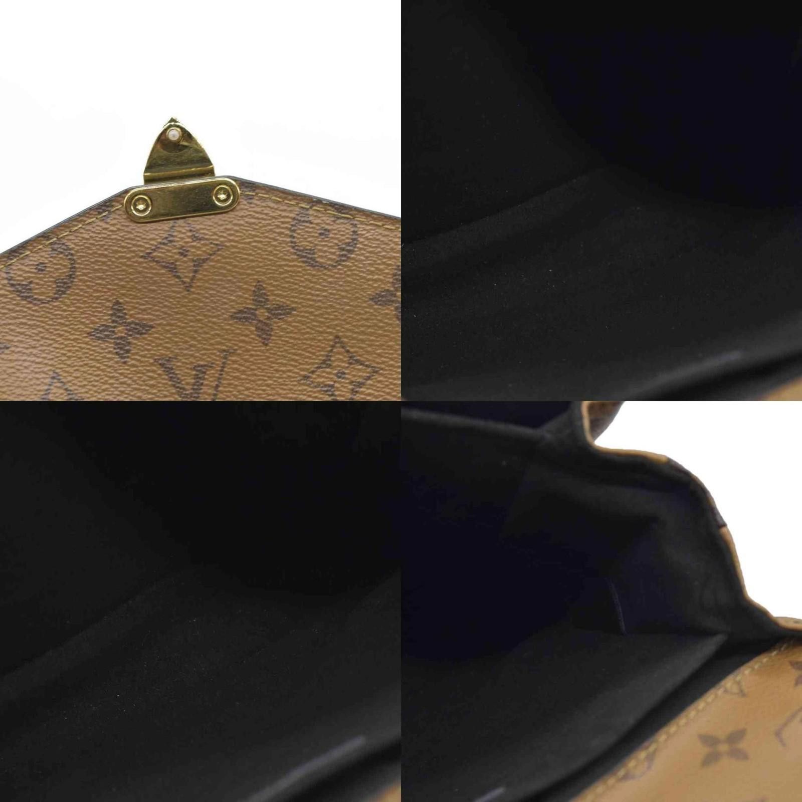 Louis Vuitton $2790 Louis Vuitton Reverse Monogrm Pochette Metis SD0169 Size ONE SIZE - 5 Thumbnail