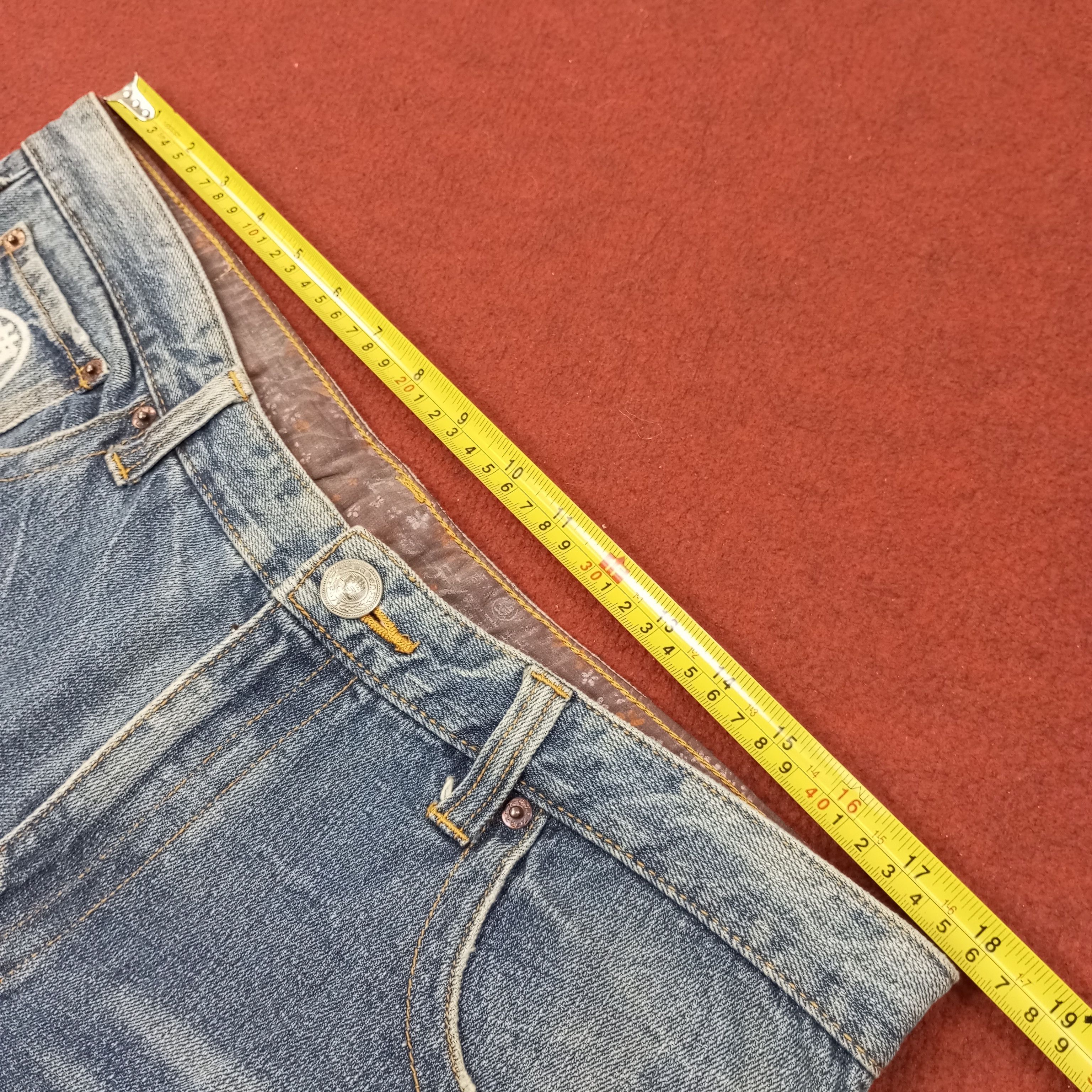 Japanese Brand Japanese Fashion Streetwear Style Art Design Jeans c252n24 Size US 36 / EU 52 - 7 Thumbnail