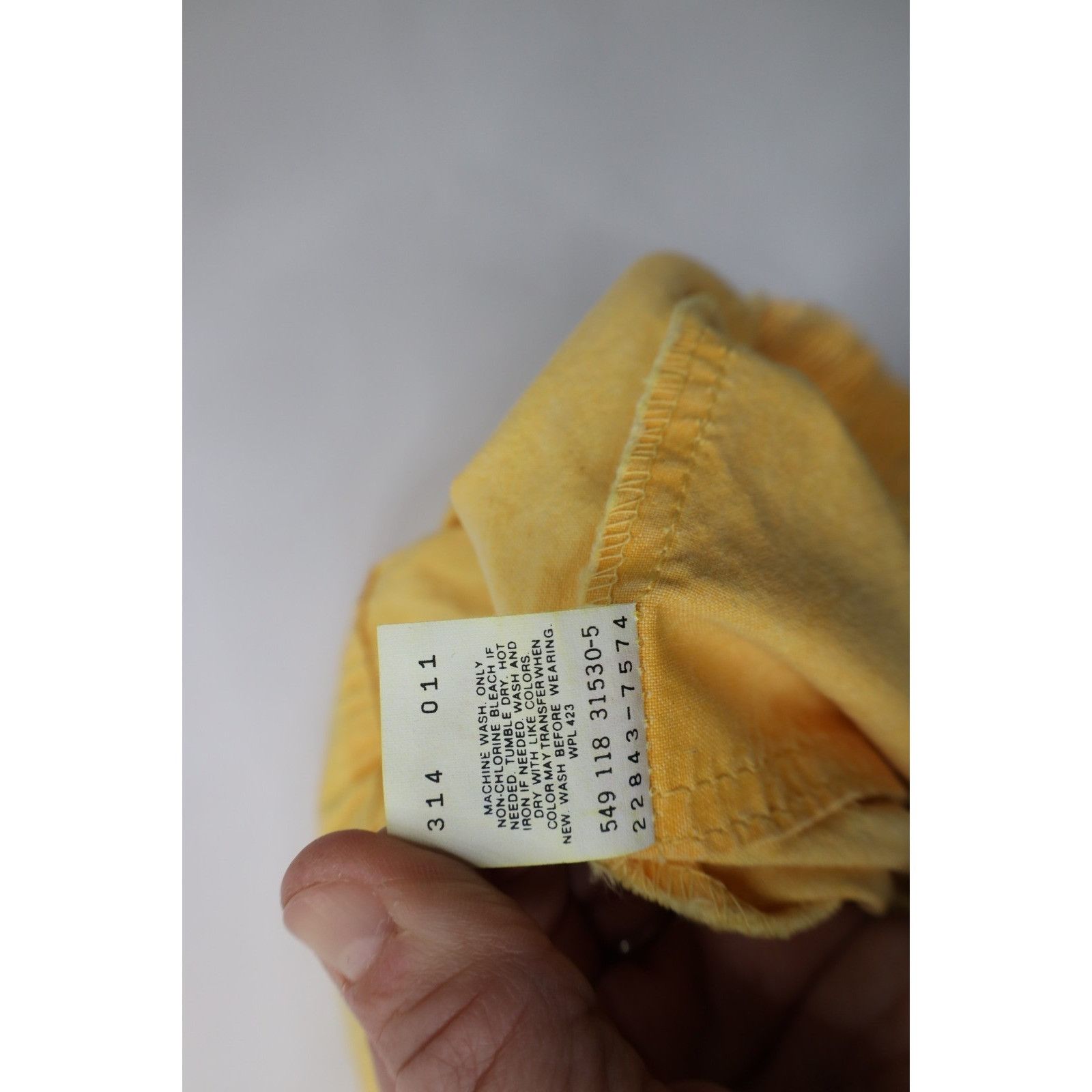 Levi's Deadstock Vintage 80s Levis Sport Jeans Pigment Dye Pants Size US 36 / EU 52 - 11 Thumbnail